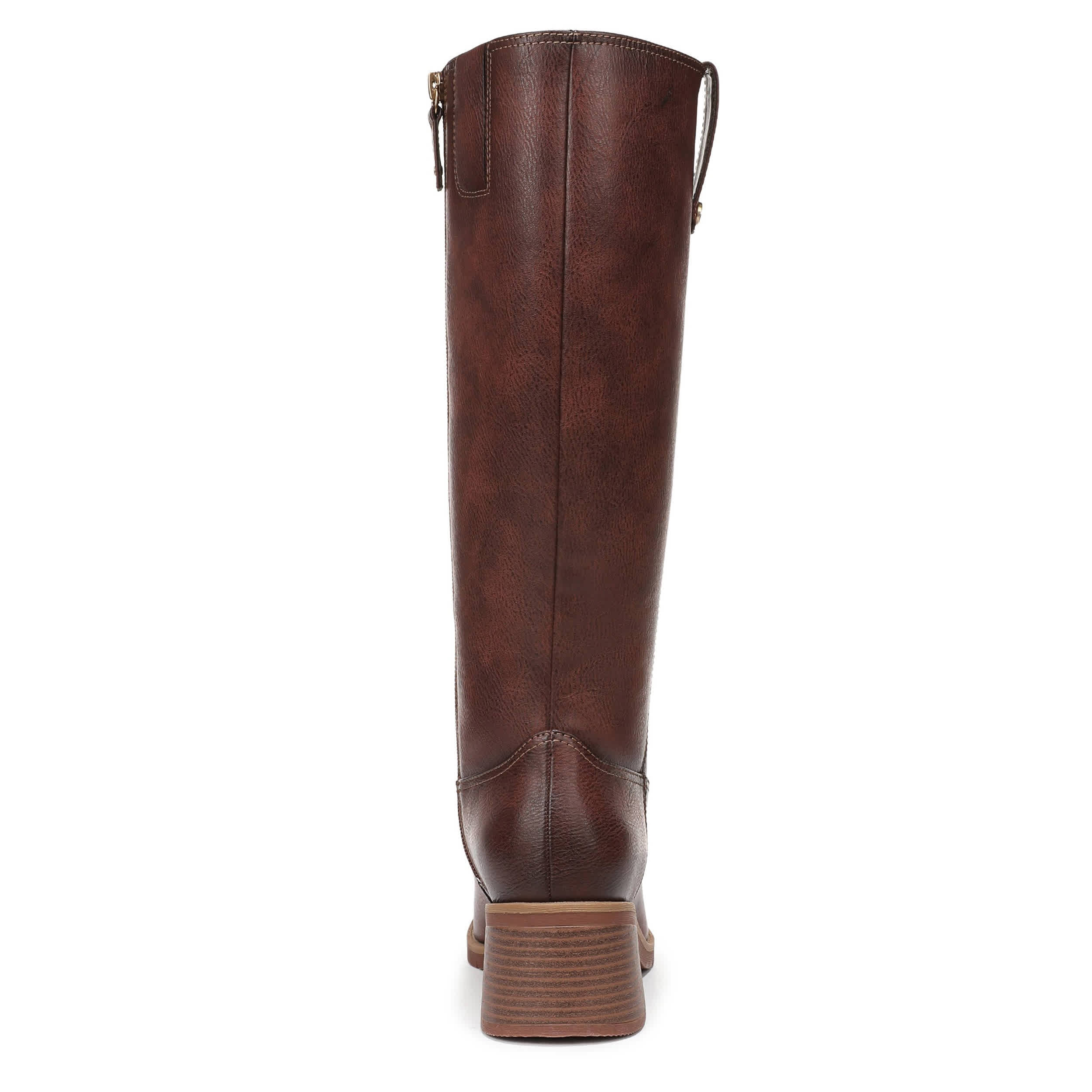 DR. SCHOLL'S-WOMENS JOPLIN TALL BOOT-BROWN & 