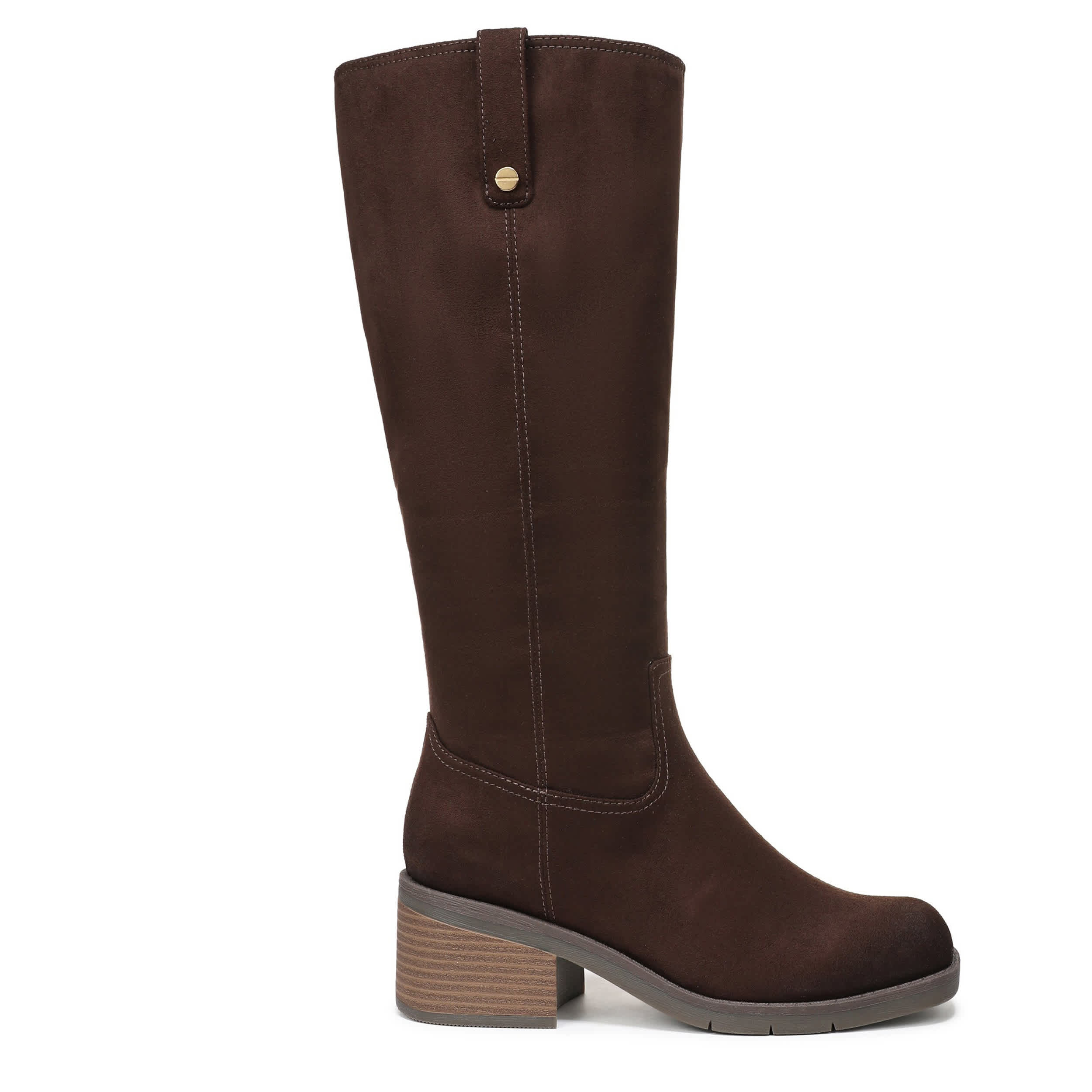 DR. SCHOLL'S-WOMENS JOPLIN TALL BOOT-CORDOVAN & 
