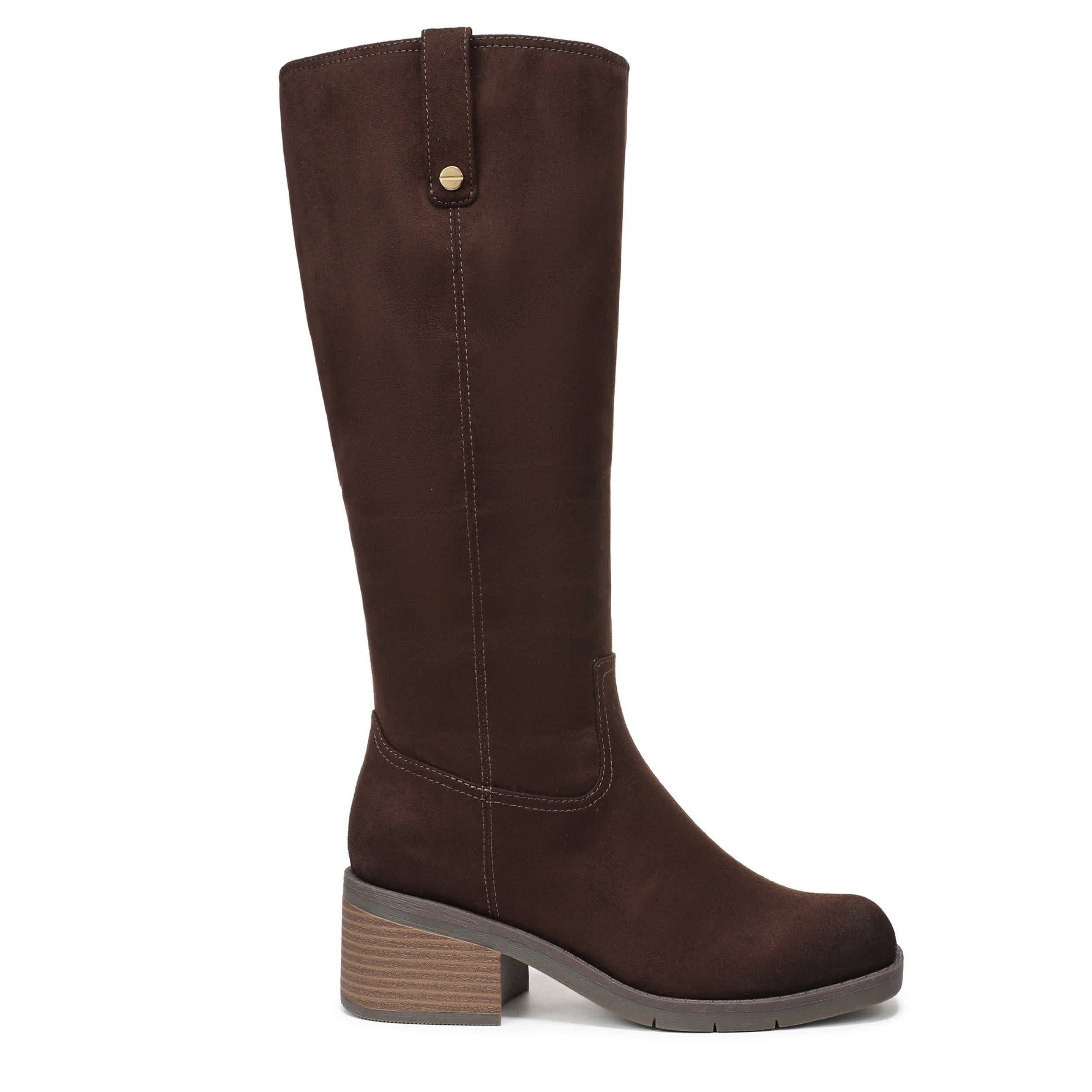 DR. SCHOLL'S-WOMENS JOPLIN TALL BOOT-CORDOVAN & 