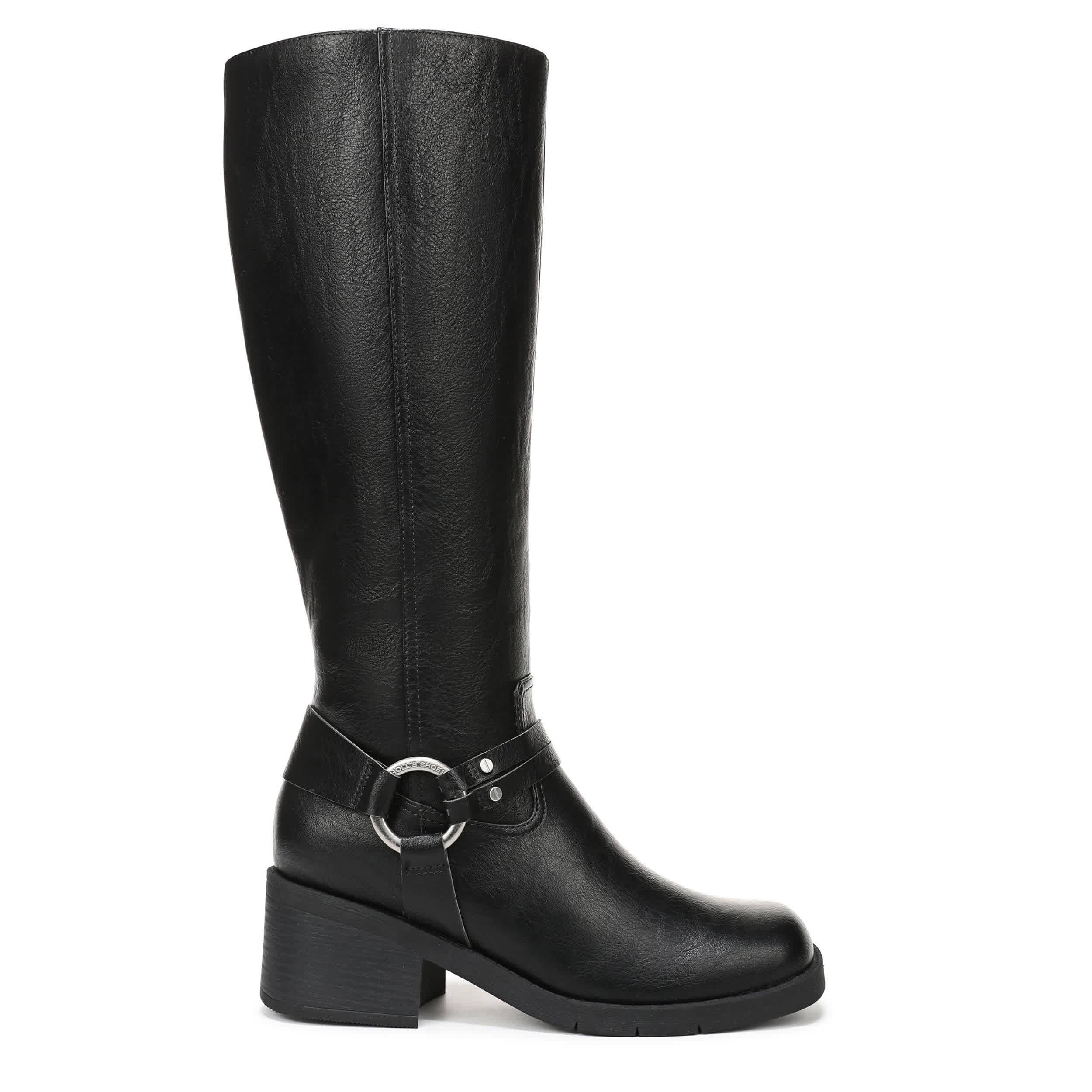 DR. SCHOLL'S-WOMENS JOPLIN WEST TALL BOOT-BLACK & 