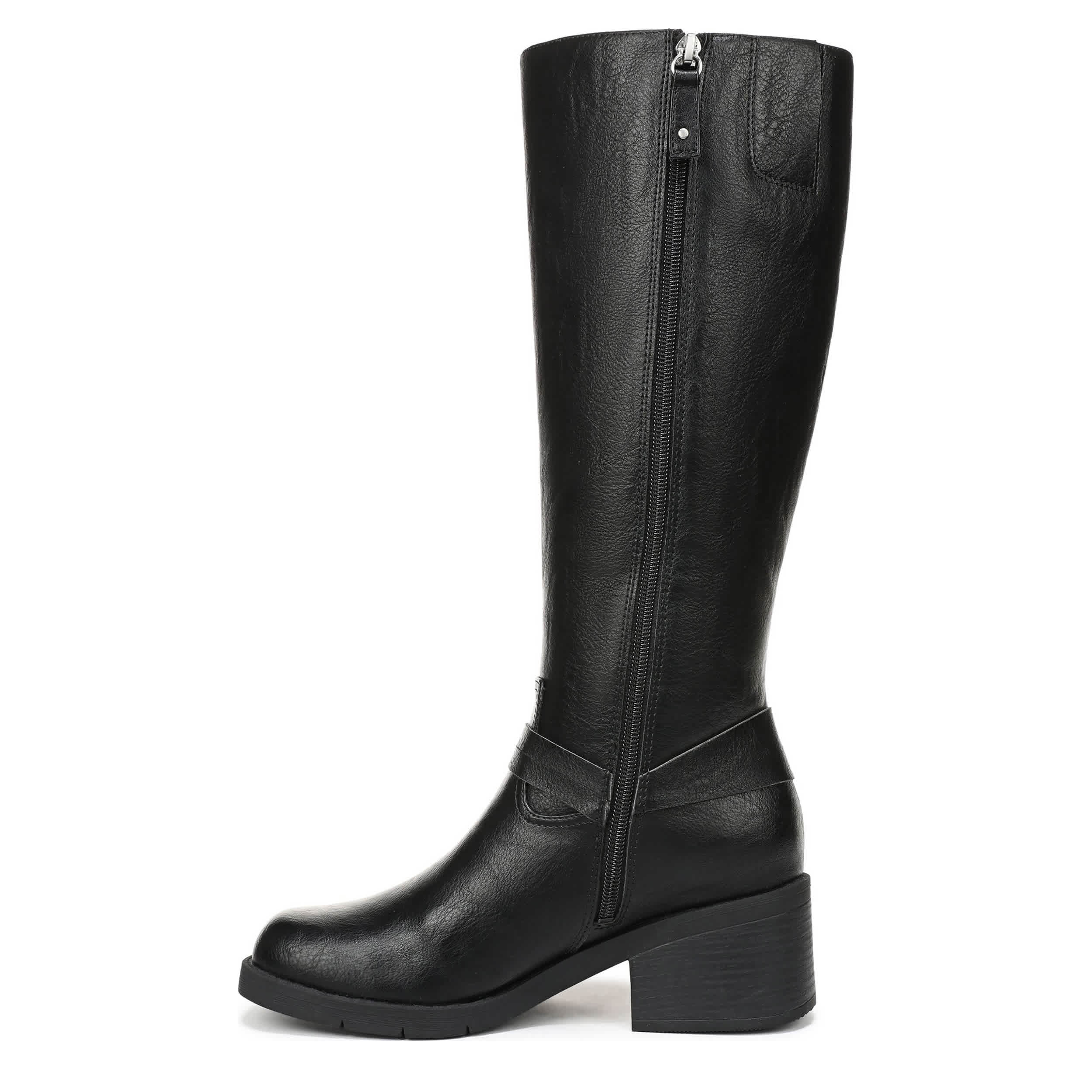 DR. SCHOLL'S-WOMENS JOPLIN WEST TALL BOOT-BLACK & 