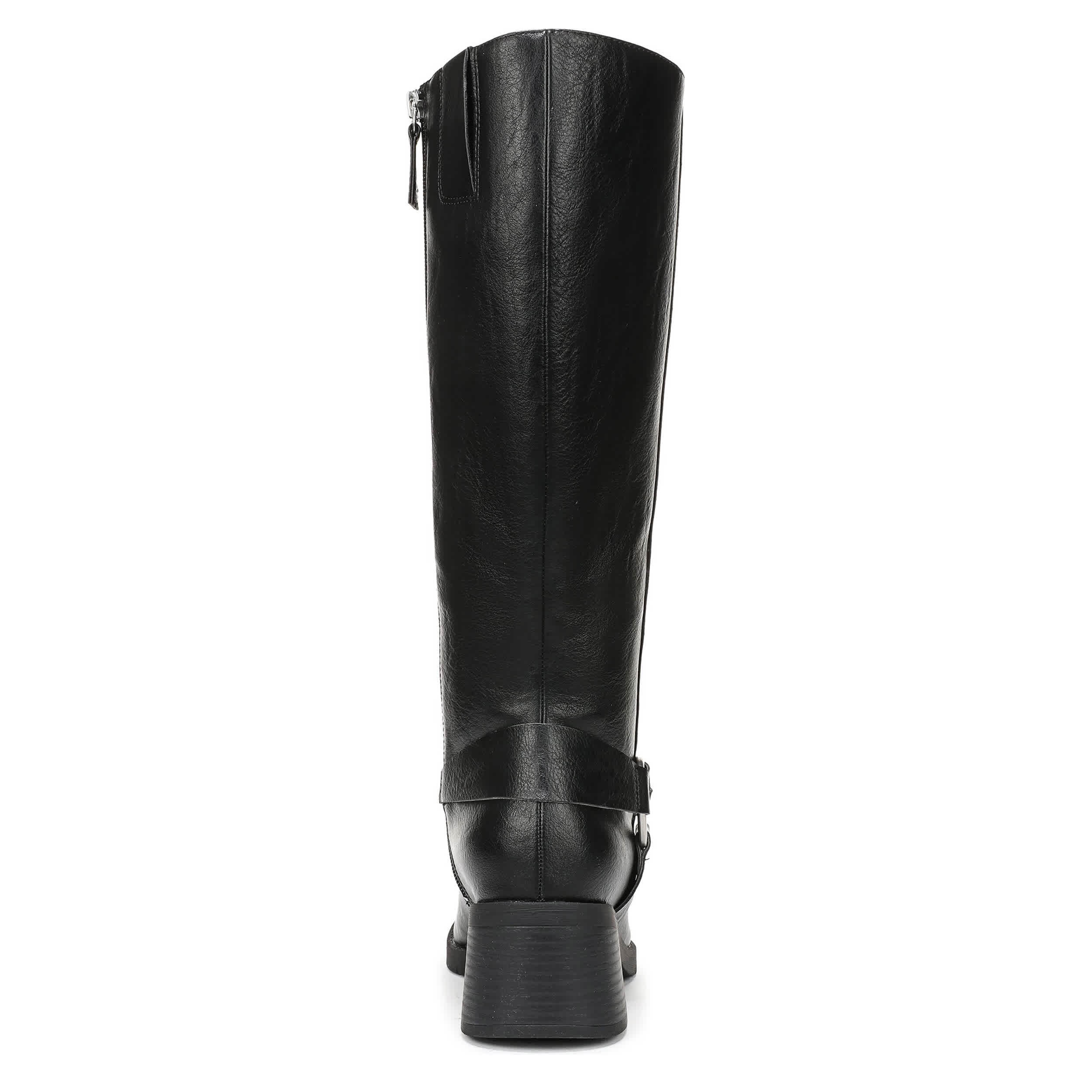 DR. SCHOLL'S-WOMENS JOPLIN WEST TALL BOOT-BLACK & 