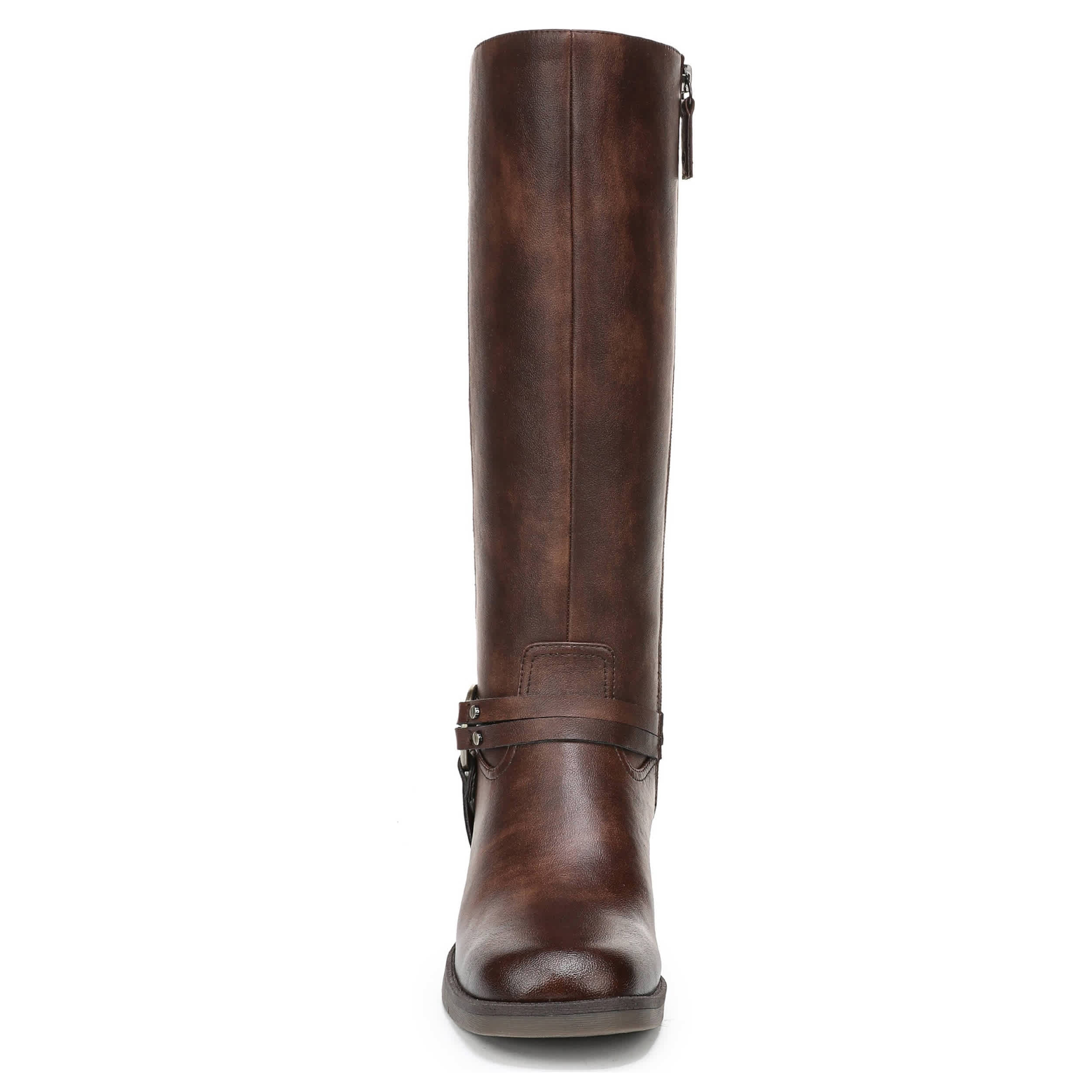 DR. SCHOLL'S-WOMENS JOPLIN WEST TALL BOOT-CHESTNUT & 