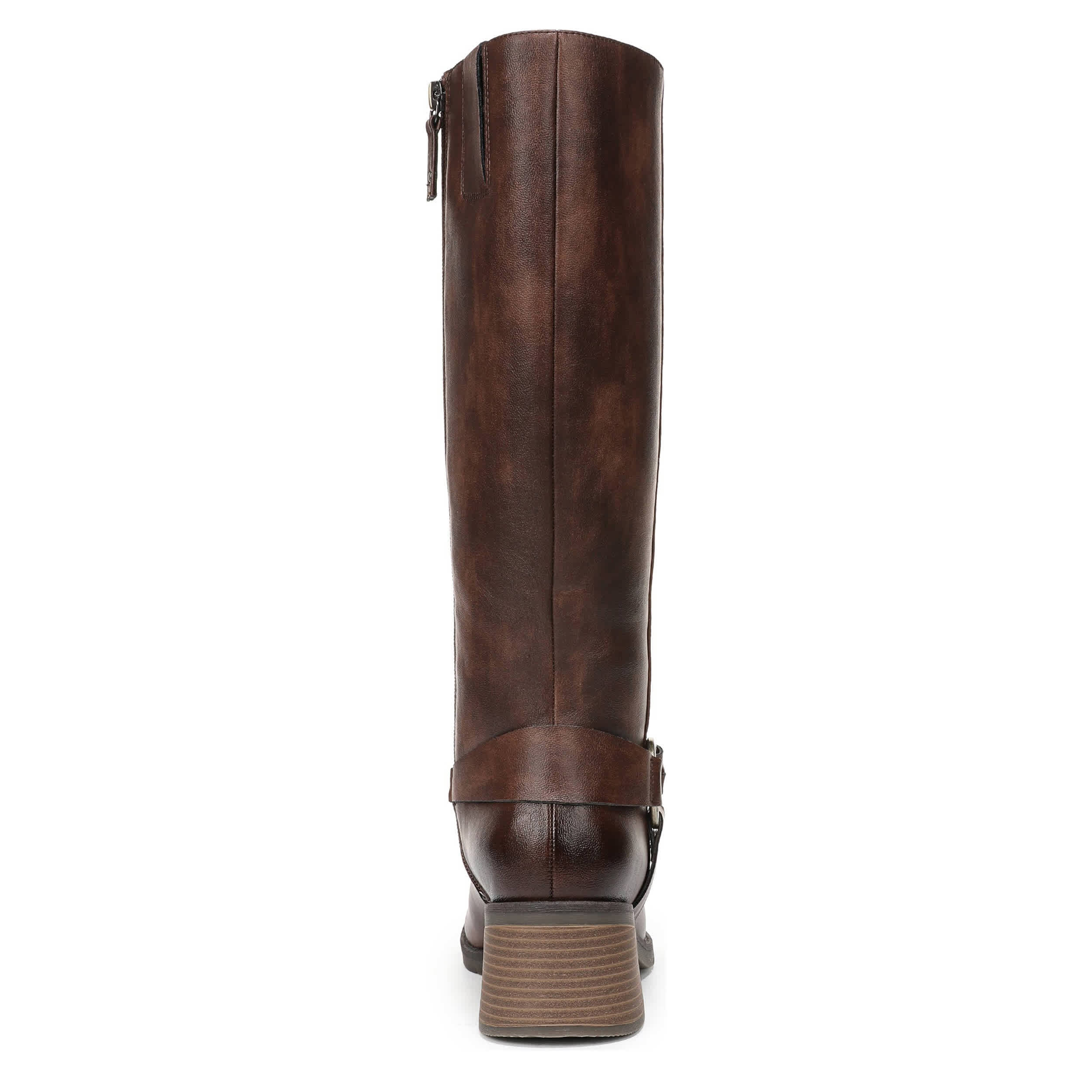 DR. SCHOLL'S-WOMENS JOPLIN WEST TALL BOOT-CHESTNUT & 