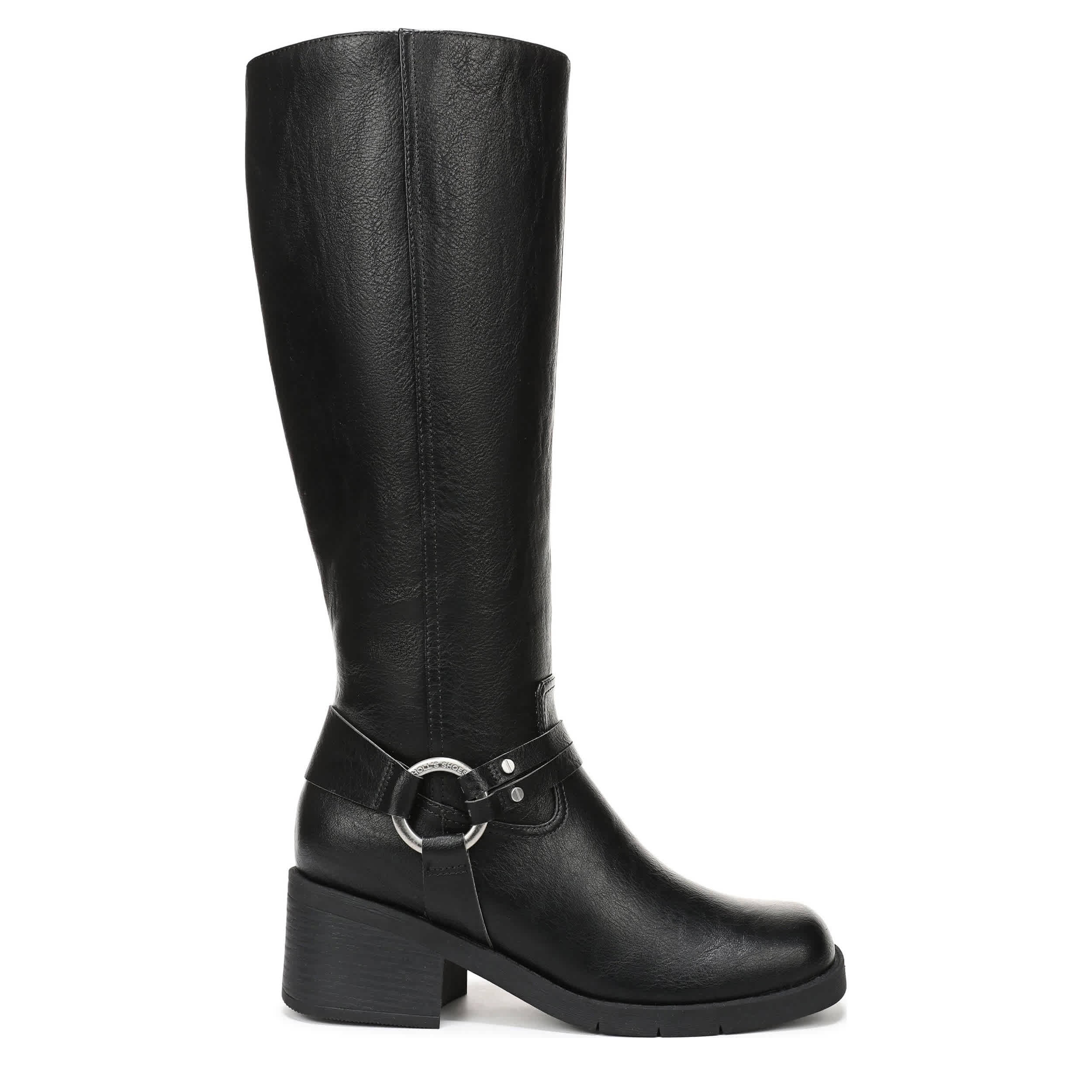 DR. SCHOLL'S-WOMENS JOPLIN WEST TALL BOOT WIDE CALF-BLACK & 