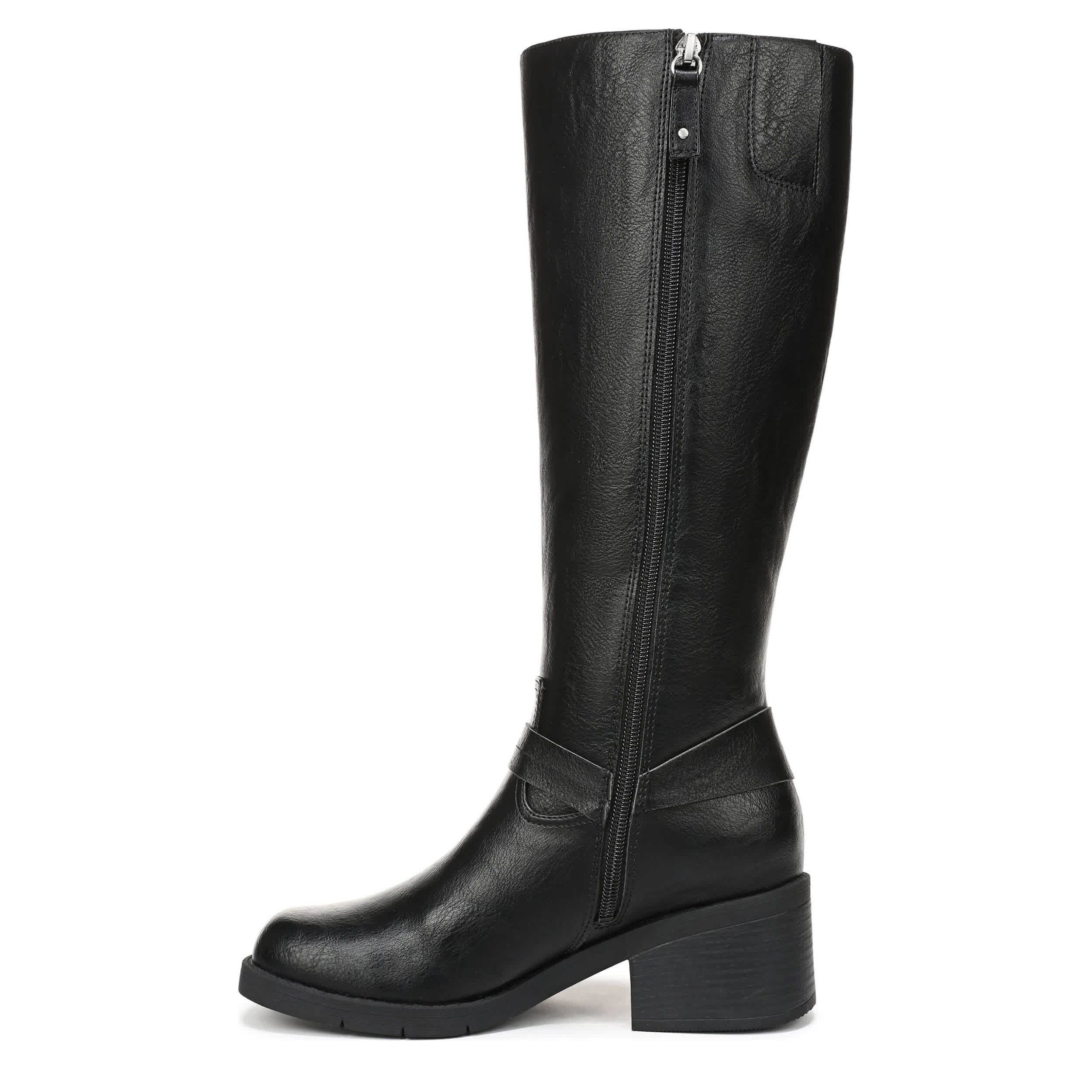 DR. SCHOLL'S-WOMENS JOPLIN WEST TALL BOOT WIDE CALF-BLACK & 