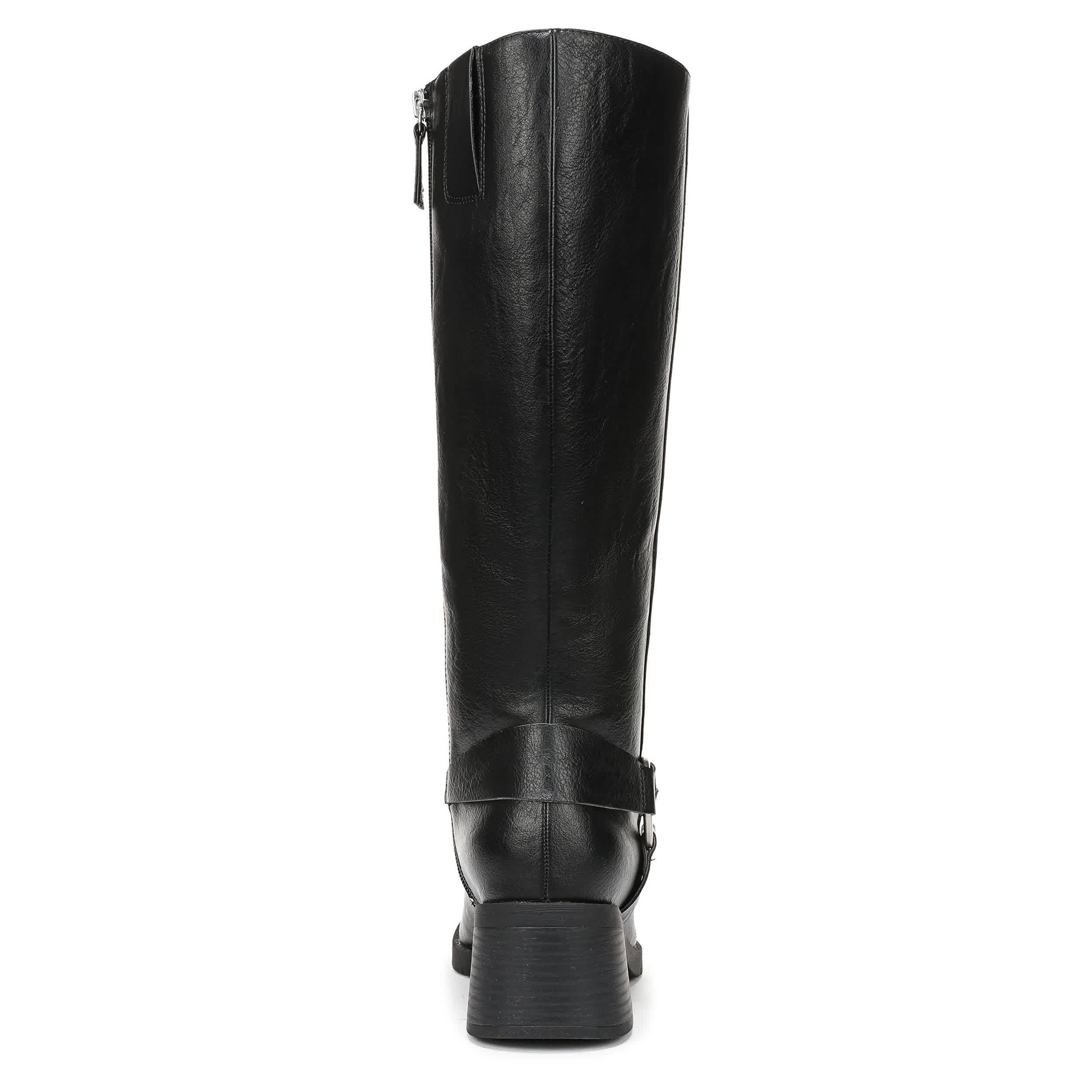DR. SCHOLL'S-WOMENS JOPLIN WEST TALL BOOT WIDE CALF-BLACK & 