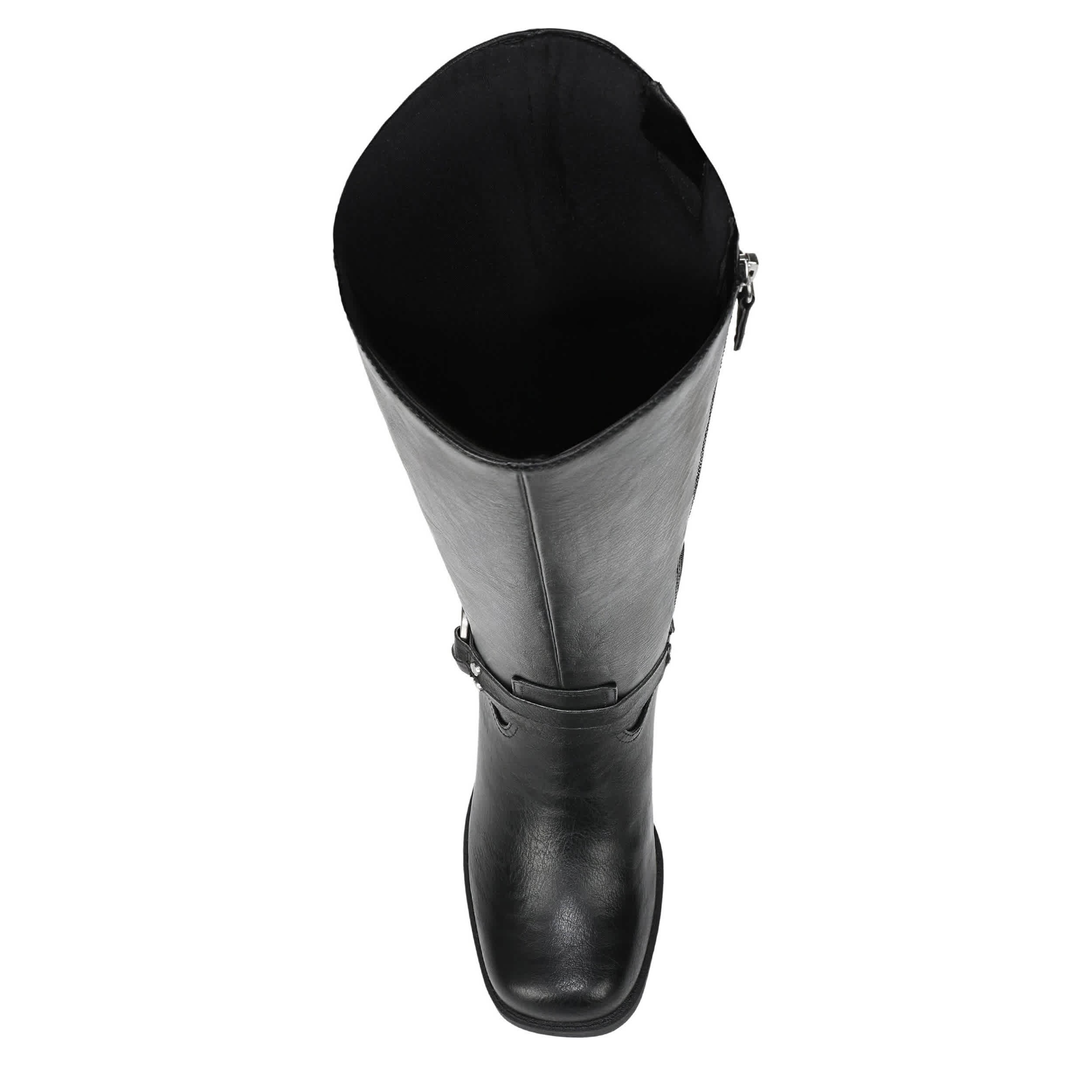 DR. SCHOLL'S-WOMENS JOPLIN WEST TALL BOOT WIDE CALF-BLACK & 