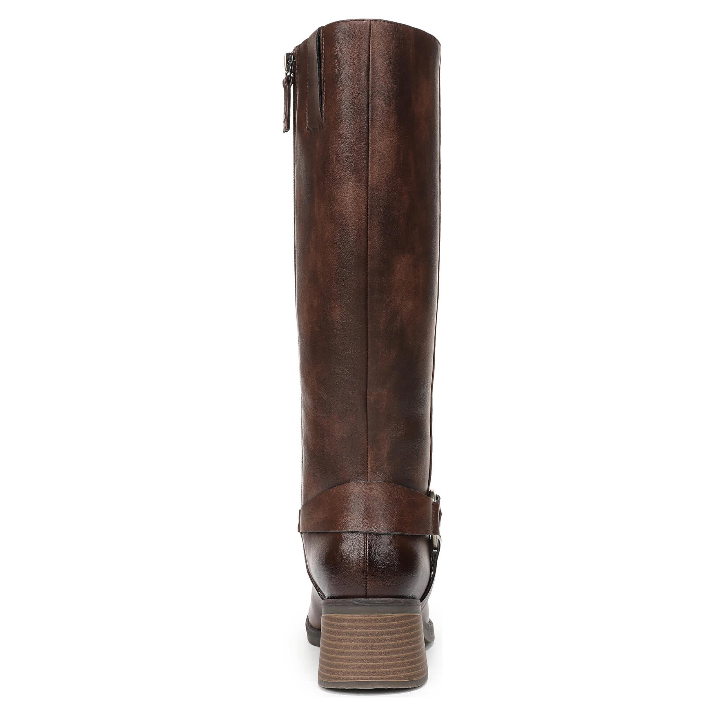 DR. SCHOLL'S-WOMENS JOPLIN WEST TALL BOOT WIDE CALF-CHESTNUT & 