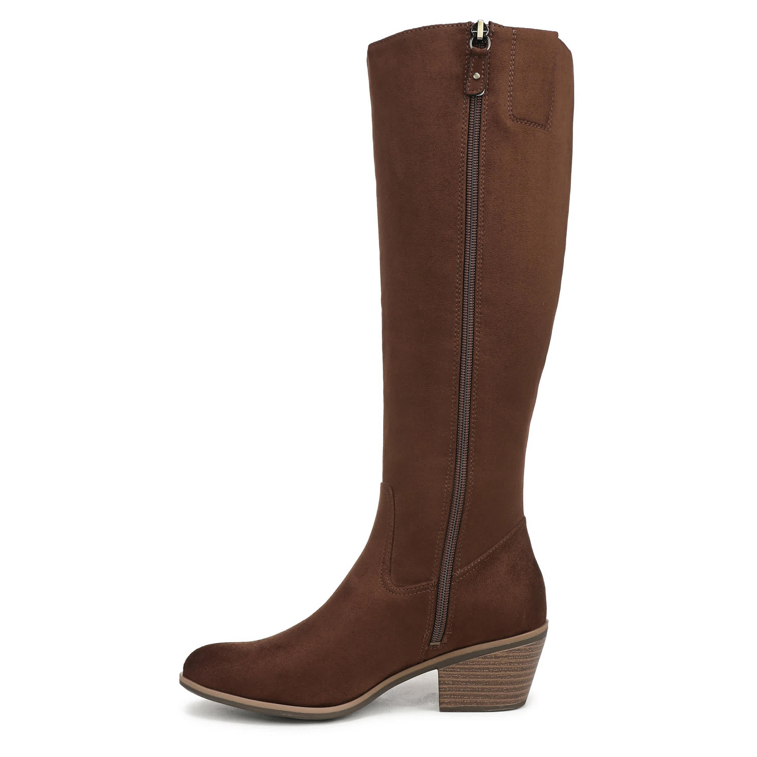 DR. SCHOLL'S-WOMENS CALISTA TALL BOOT-CHESTNUT & 