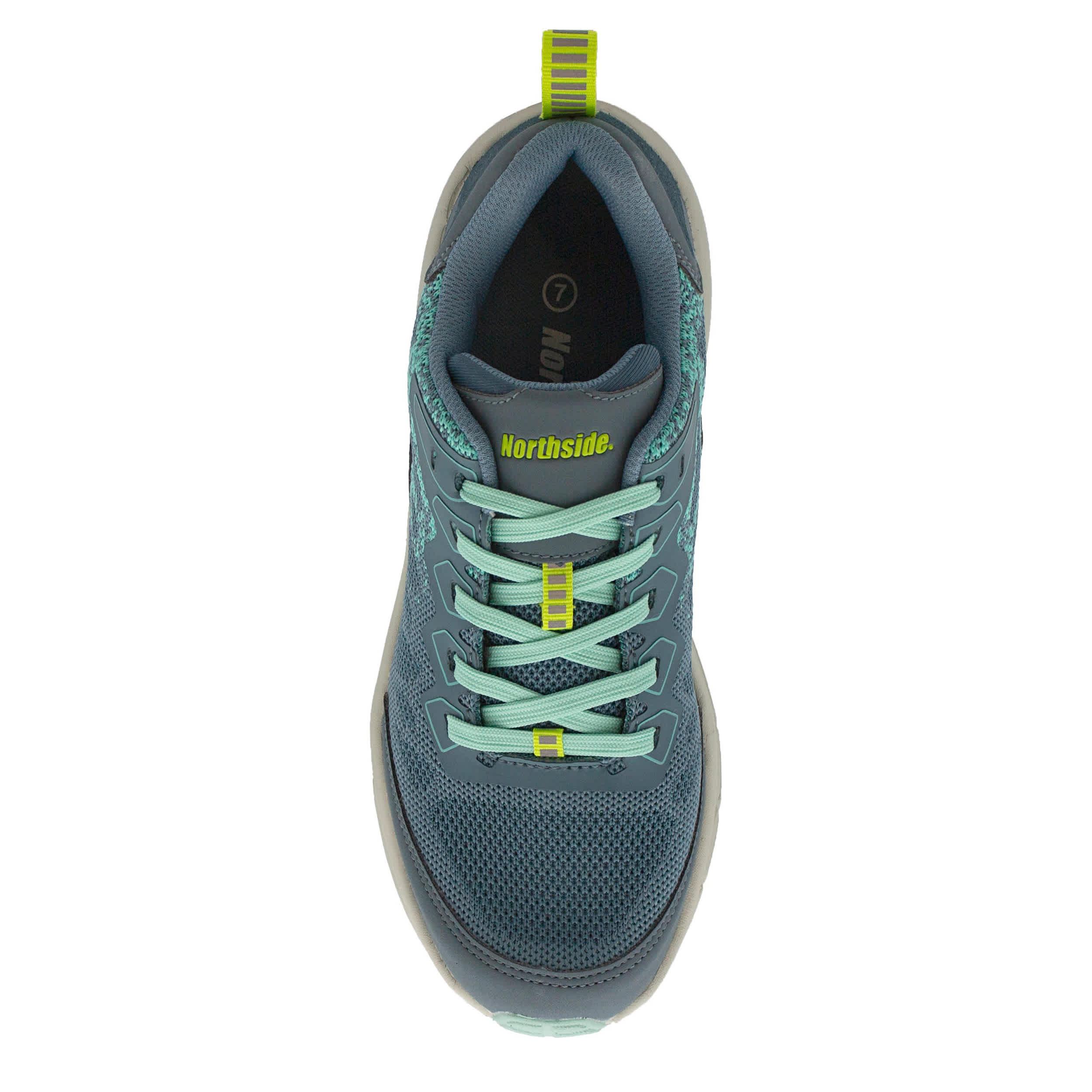 NORTHSIDE-WOMENS ZENITH HIKING SHOE-TEAL & TURQUOISE