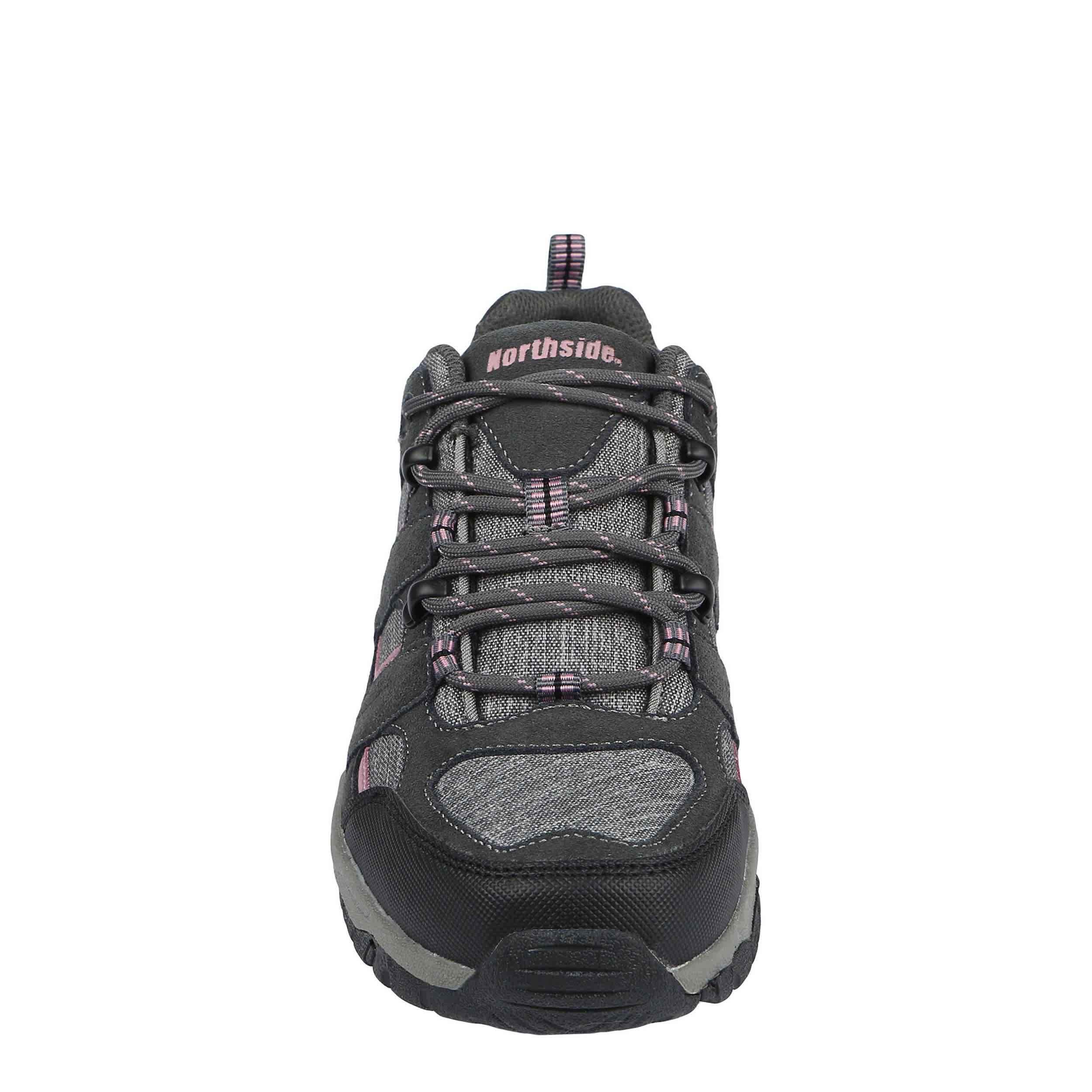 NORTHSIDE-WOMENS MONROE LOW HIKING SHOE-DARK GREY & SILVER