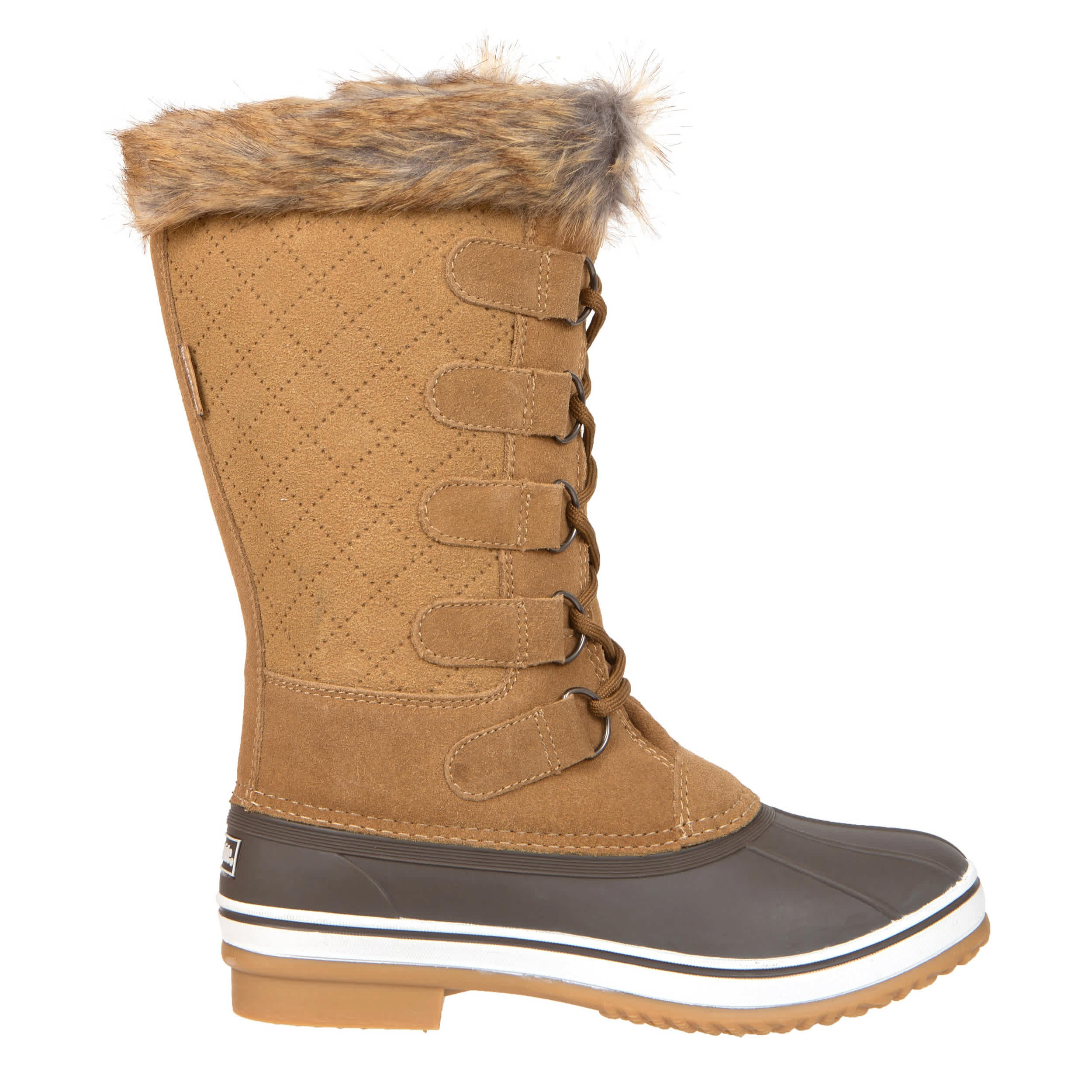 NORTHSIDE-WOMENS KATSURA II WEATHER BOOT-WHEAT & 