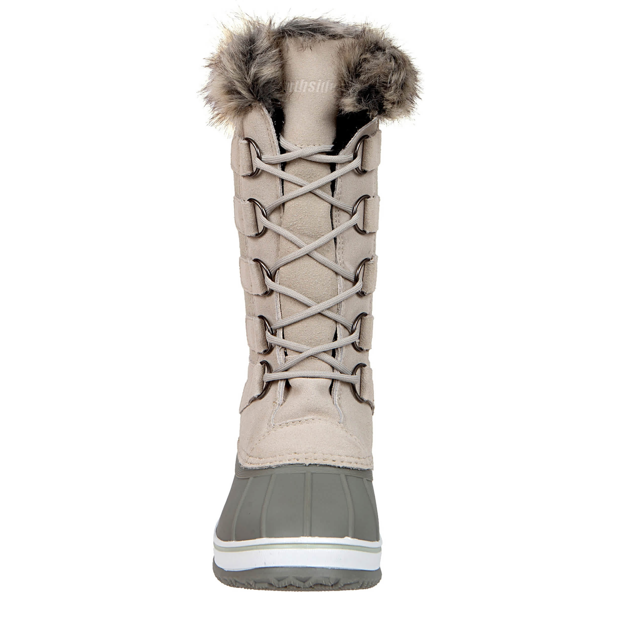 NORTHSIDE-WOMENS KATSURA II WEATHER BOOT-GREY & 