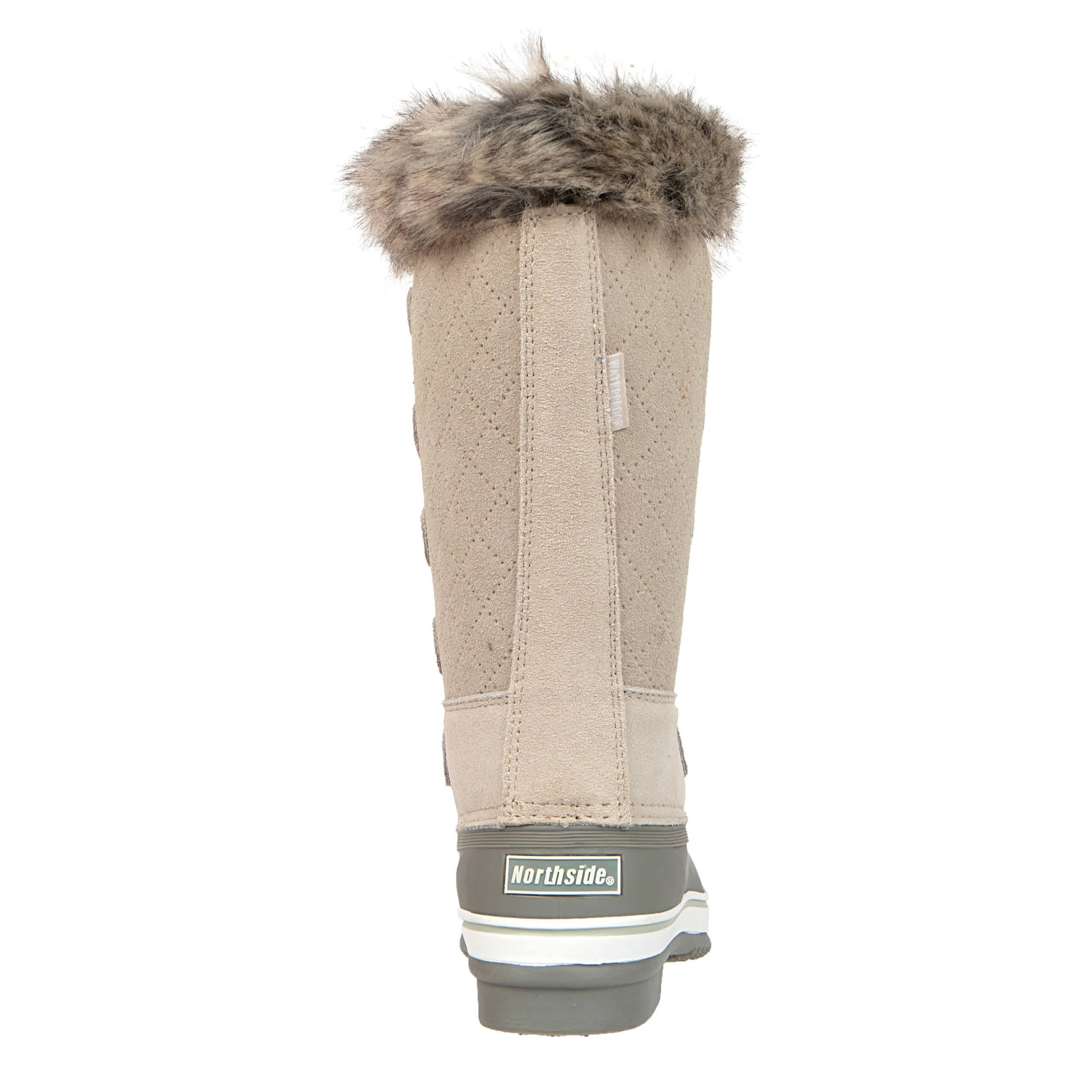 NORTHSIDE-WOMENS KATSURA II WEATHER BOOT-GREY & 