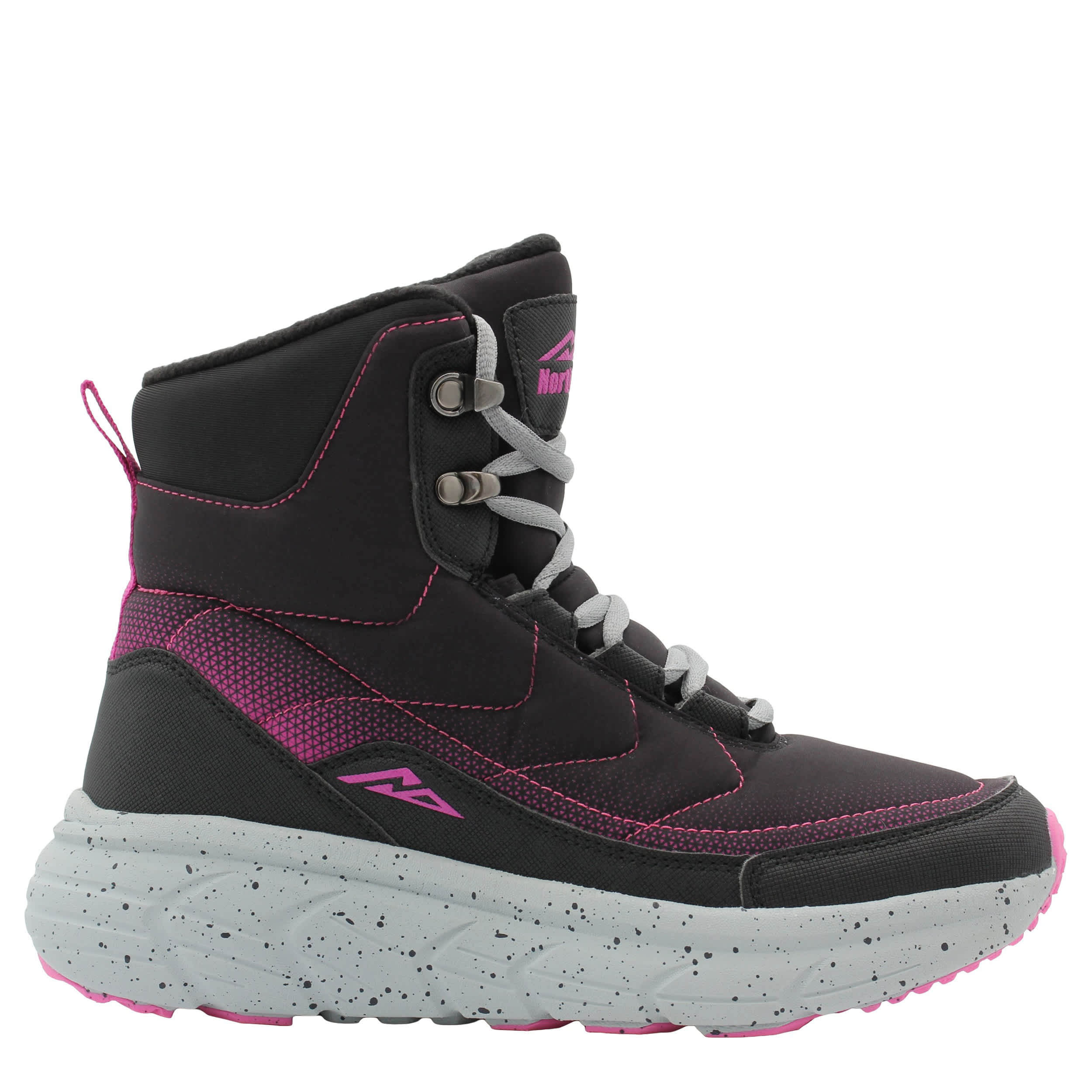 NORTHSIDE-WOMENS VAIL HIKING BOOT-BLACK & CORDOVAN