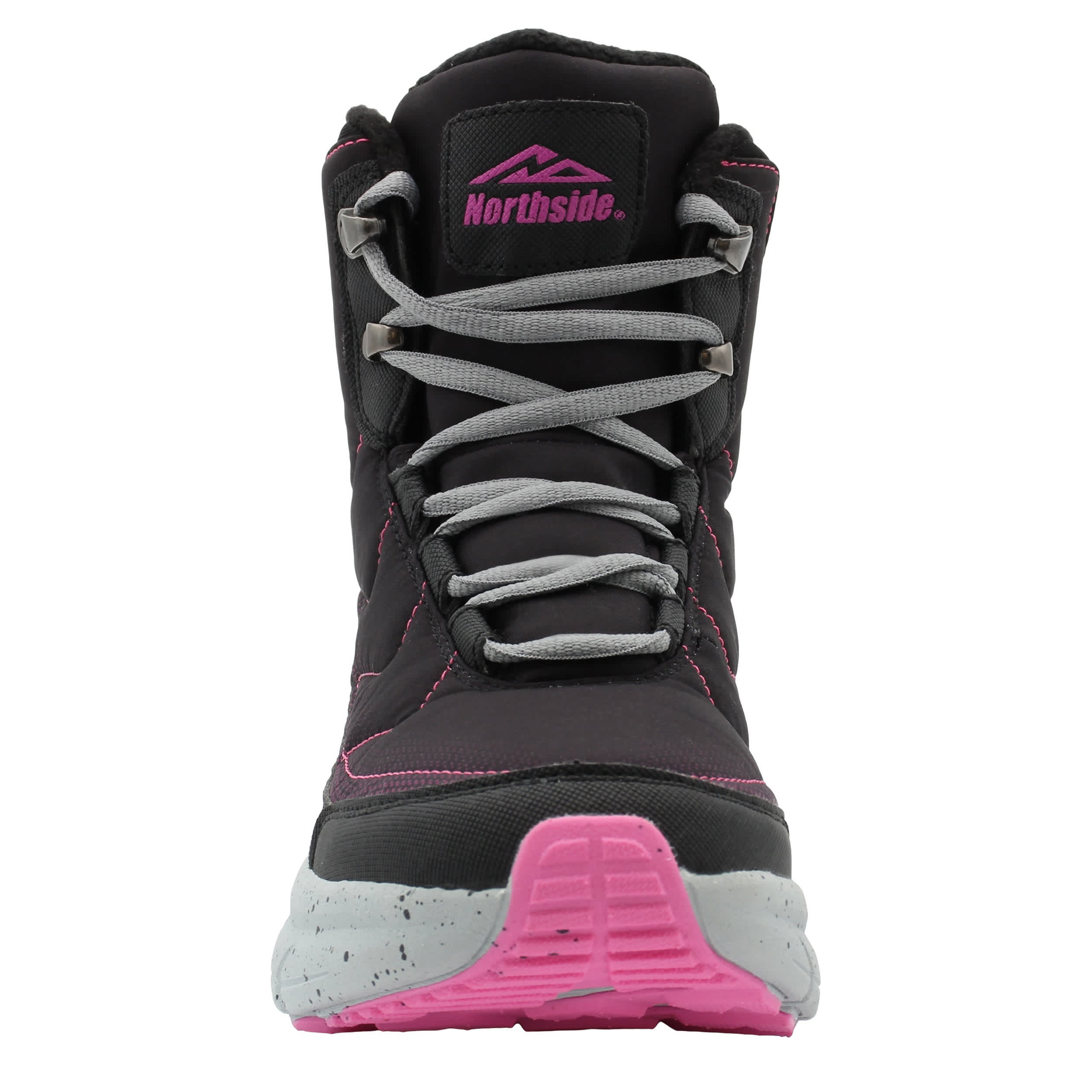 NORTHSIDE-WOMENS VAIL HIKING BOOT-BLACK & CORDOVAN