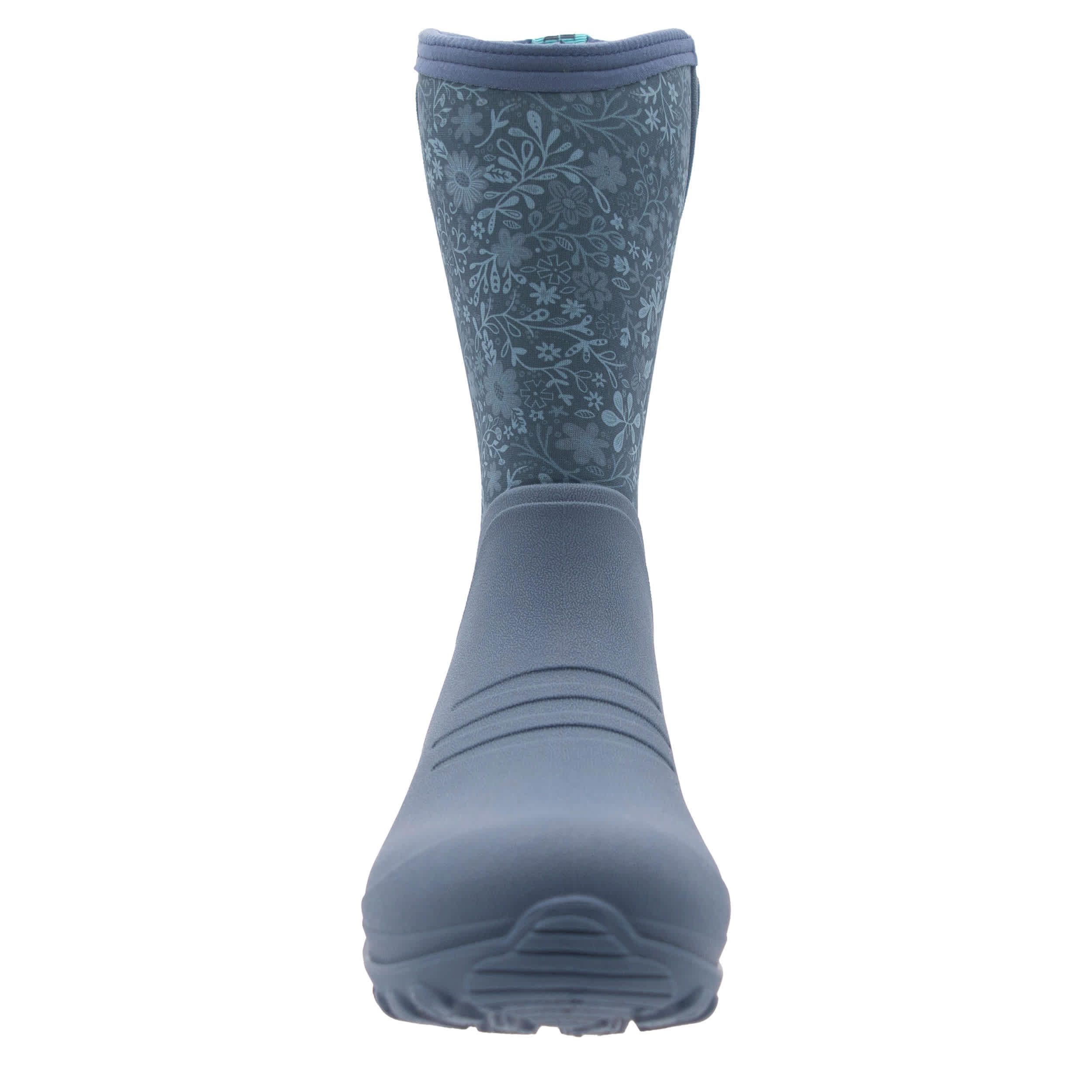 NORTHSIDE-WOMENS CEDARHOME RAIN BOOT-NAVY & TEAL