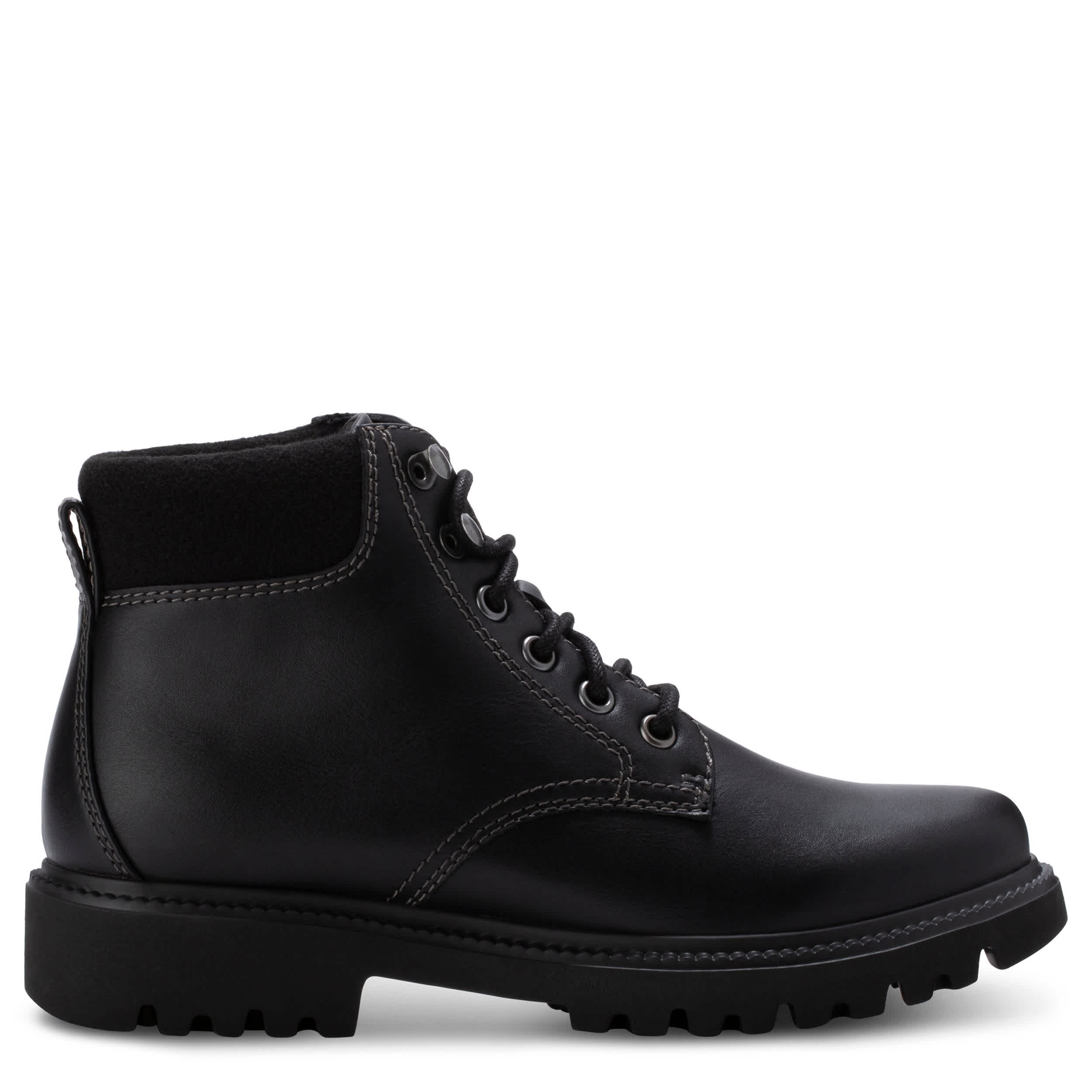 EASTLAND-WOMENS MEADOW LACE UP BOOT-BLACK & 