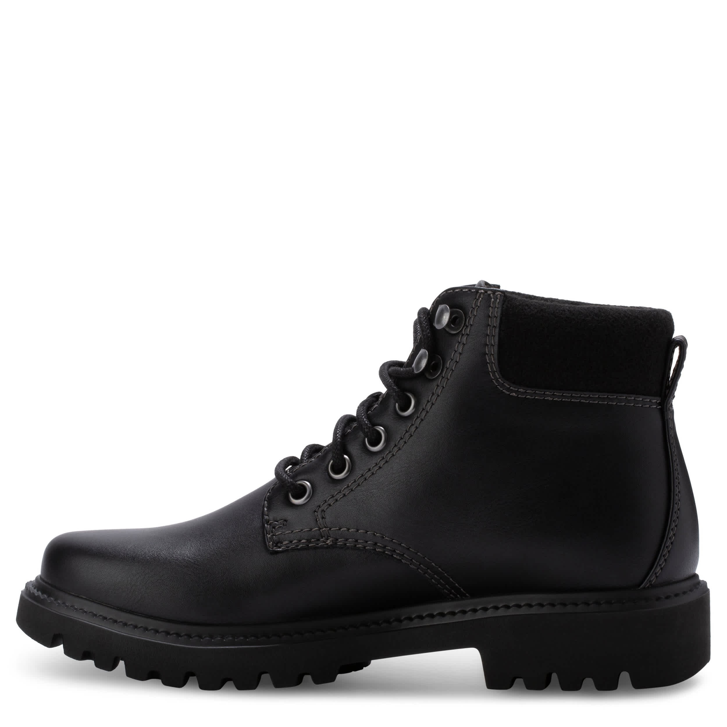 EASTLAND-WOMENS MEADOW LACE UP BOOT-BLACK & 