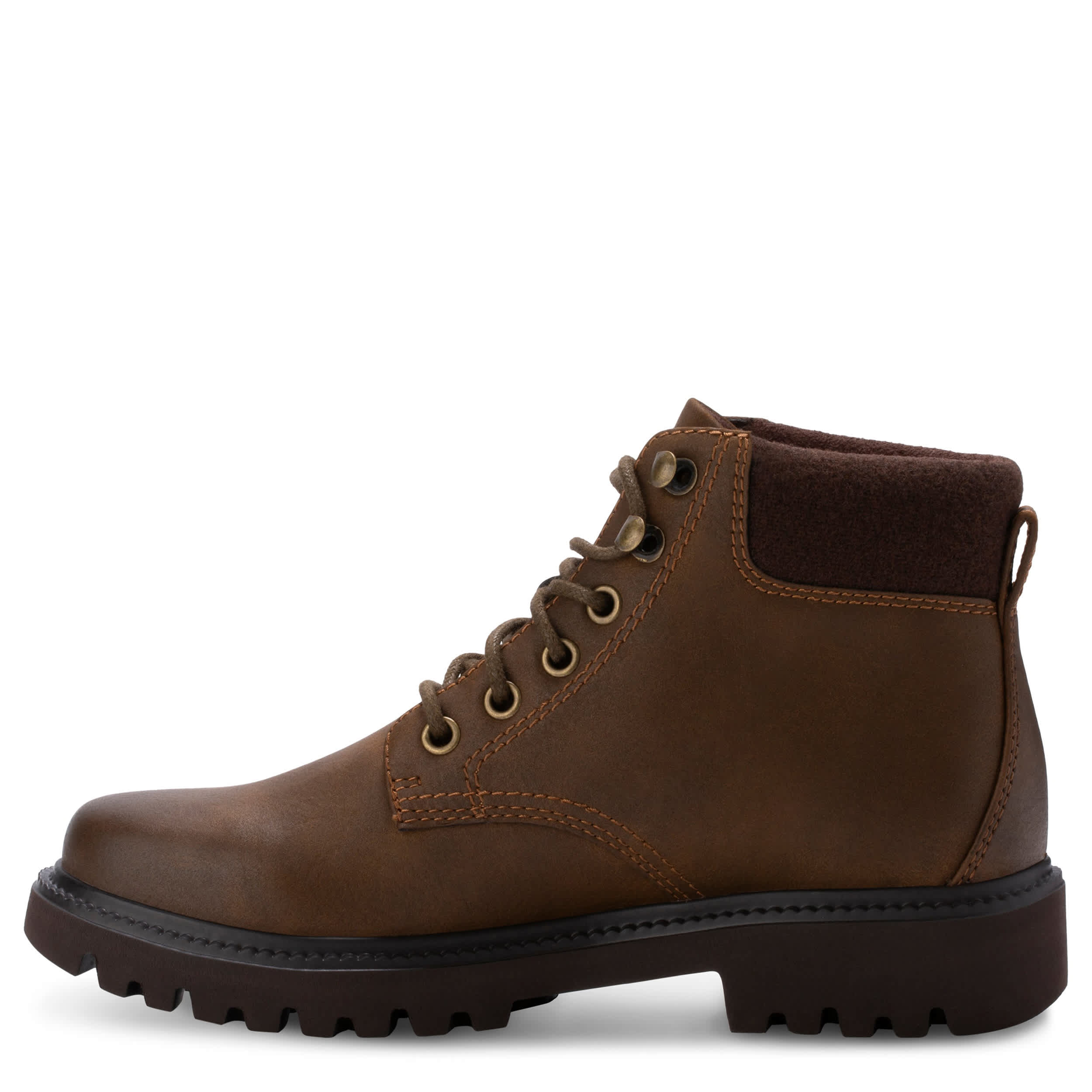 EASTLAND-WOMENS MEADOW LACE UP BOOT-BROWN & 