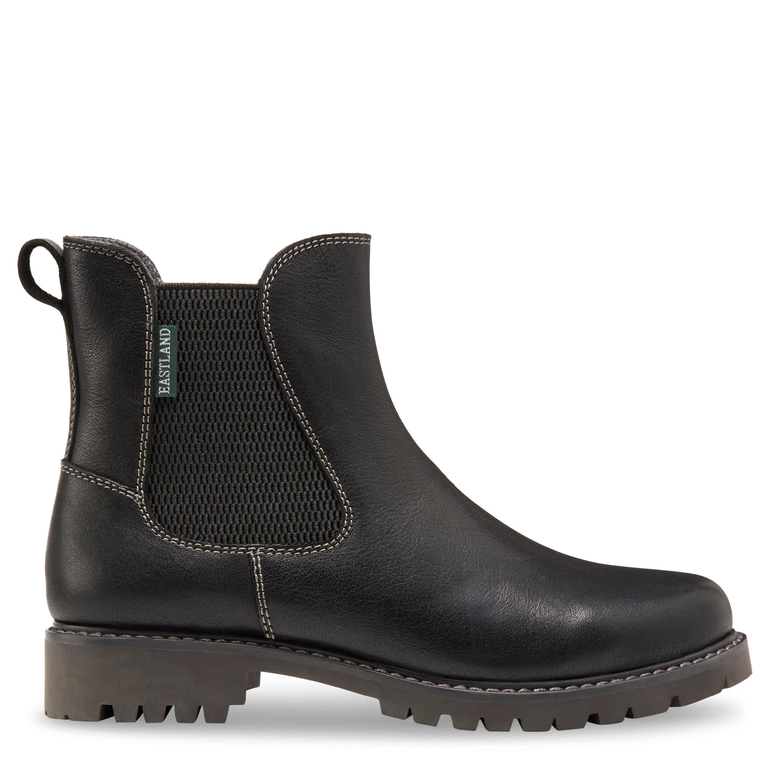 EASTLAND-WOMENS IDA PULL ON BOOT-BLACK & 