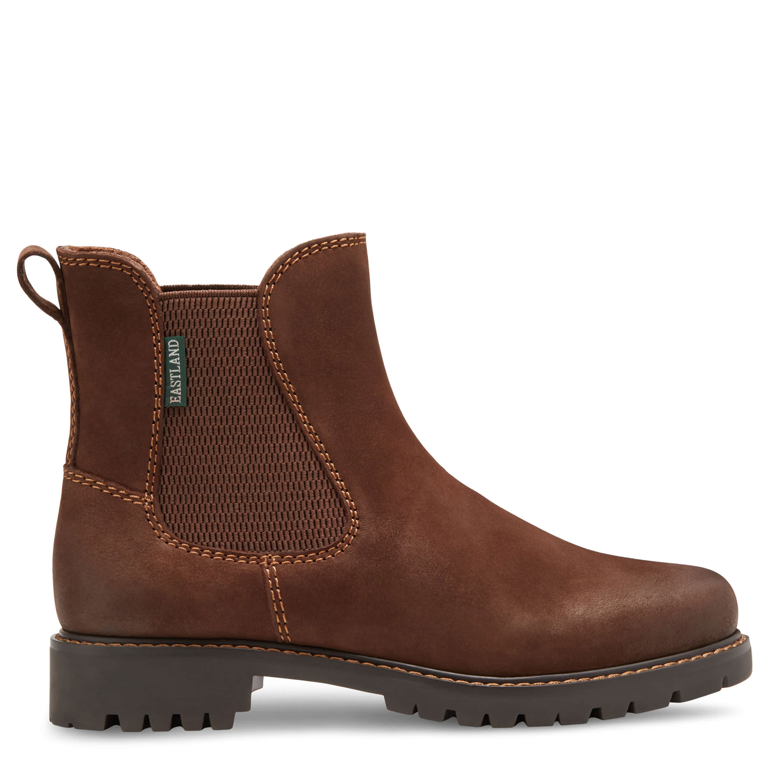 EASTLAND-WOMENS IDA PULL ON BOOT-BROWN & 