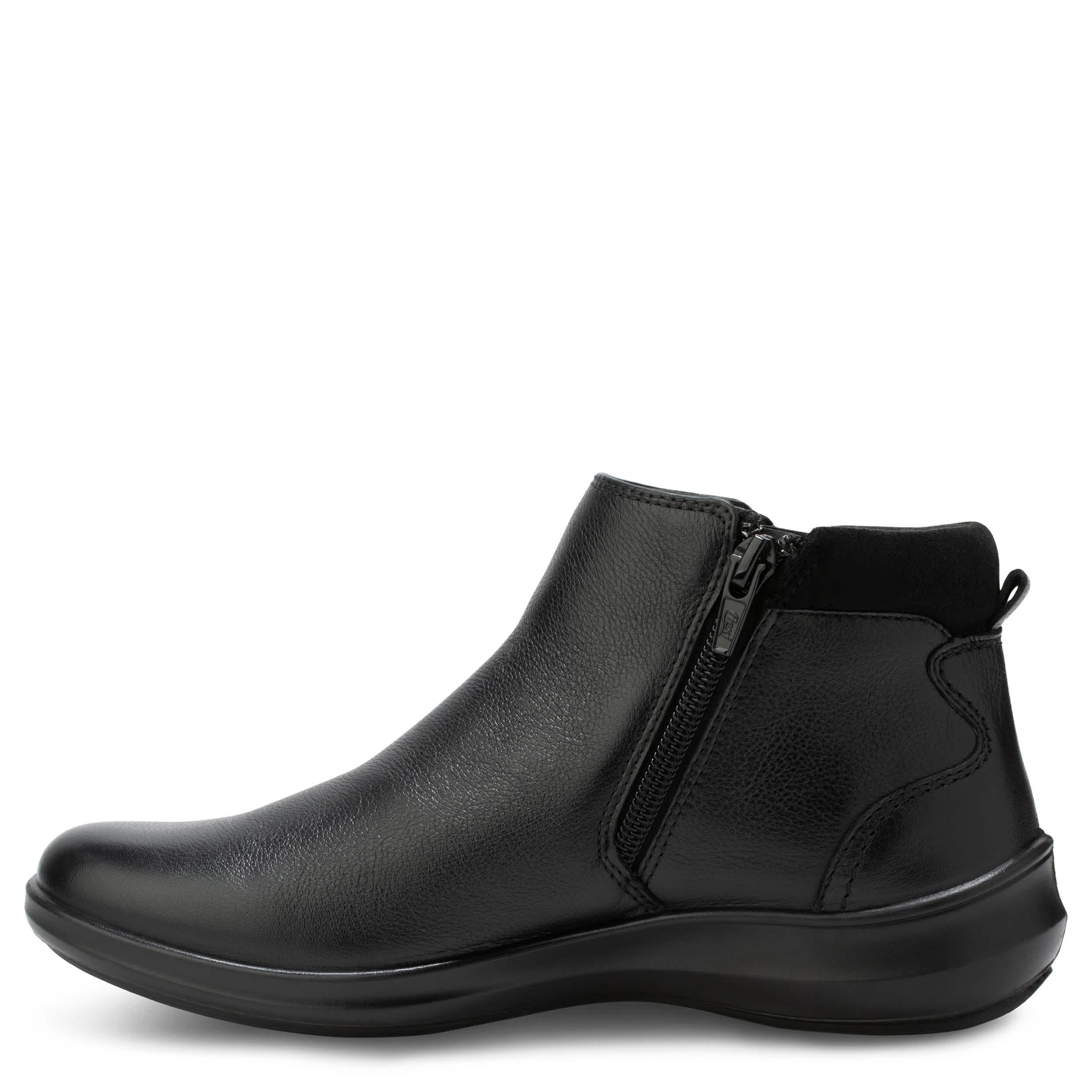 EASTLAND-WOMENS WINNOW ZIPPER BOOT-BLACK & 