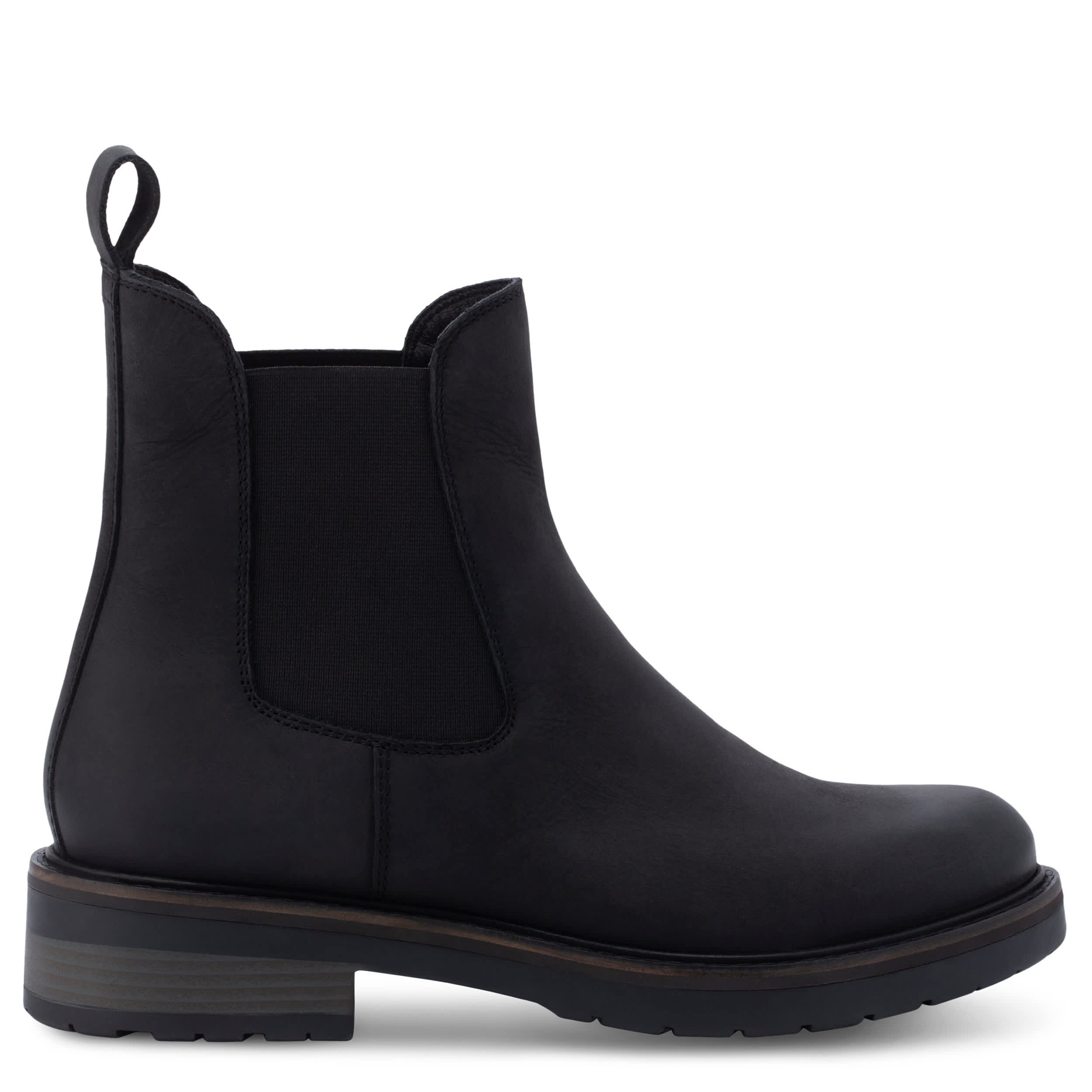 EASTLAND-WOMENS WILLA PULL ON BOOT-BLACK & 