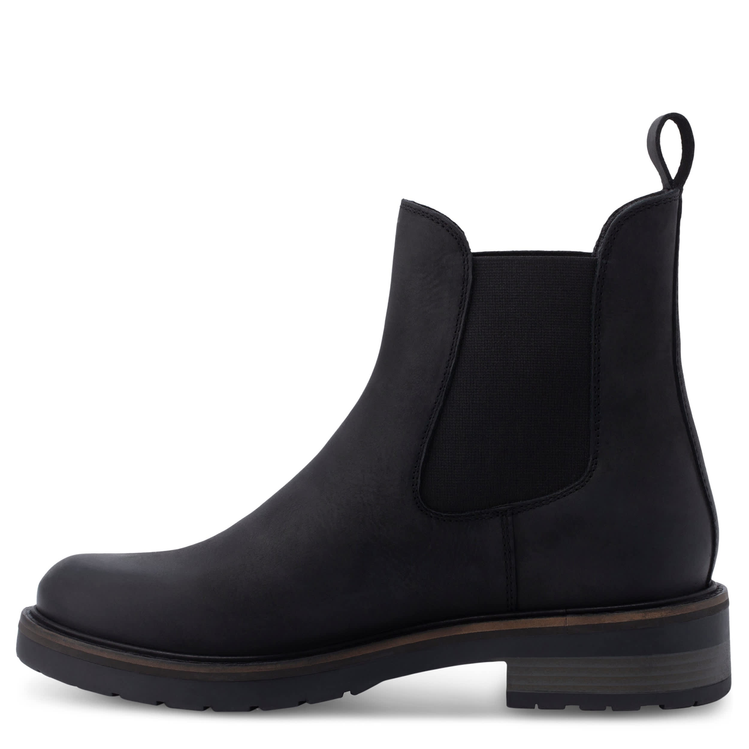 EASTLAND-WOMENS WILLA PULL ON BOOT-BLACK & 