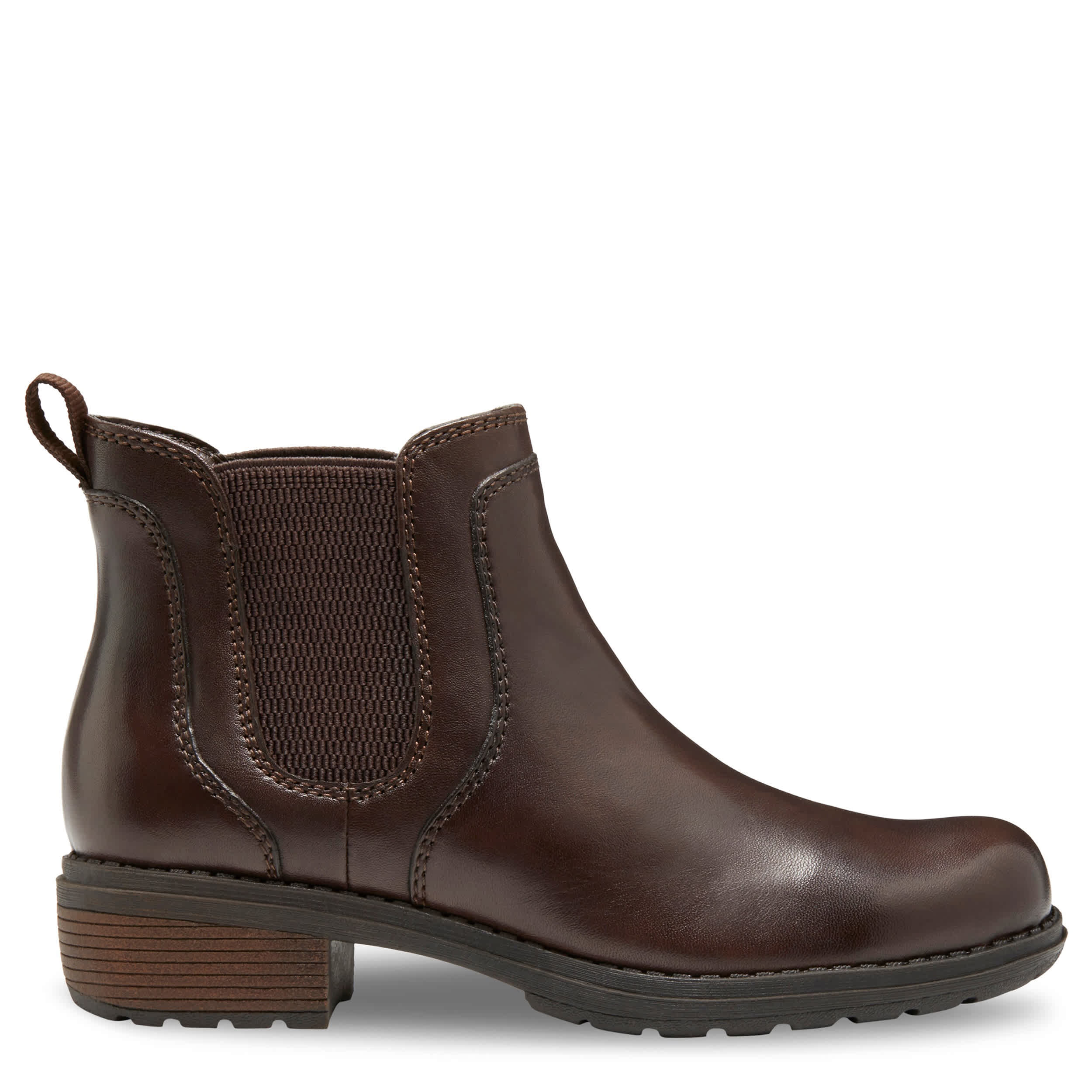 EASTLAND-WOMENS DOUBLE UP BOOT-BROWN & 