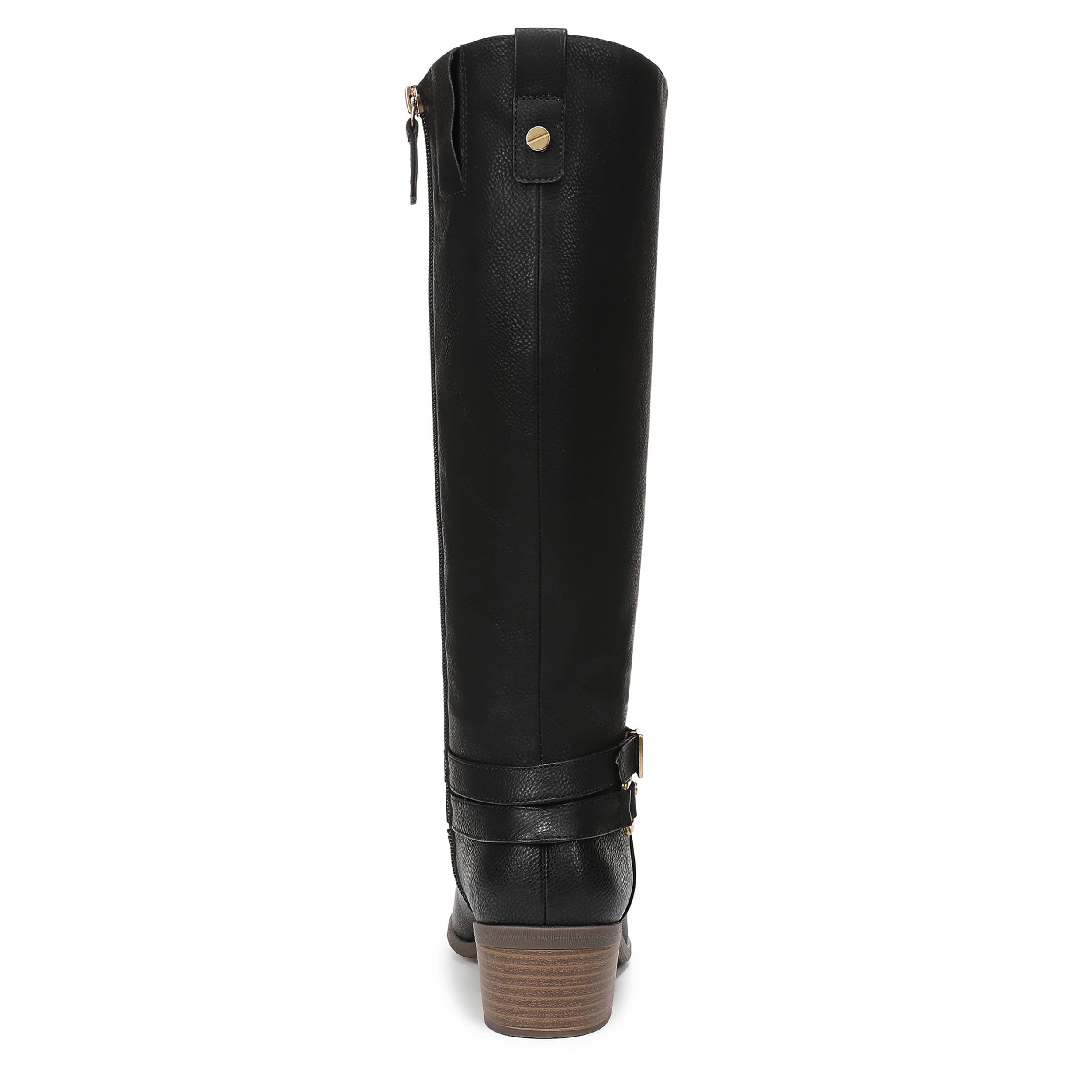 DR. SCHOLL'S-WOMENS IVY TALL BOOT-BLACK & 