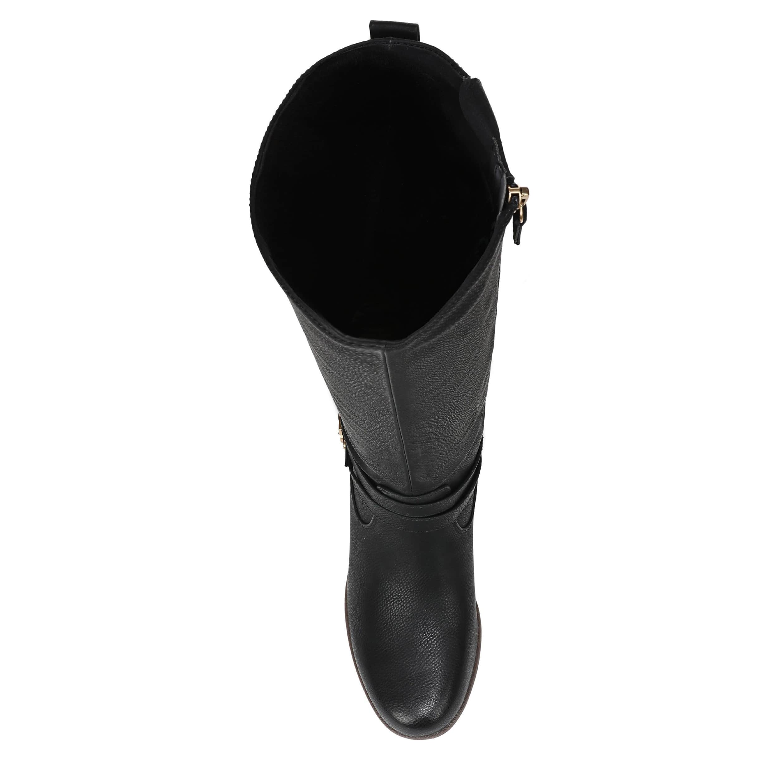 DR. SCHOLL'S-WOMENS IVY TALL BOOT-BLACK & 