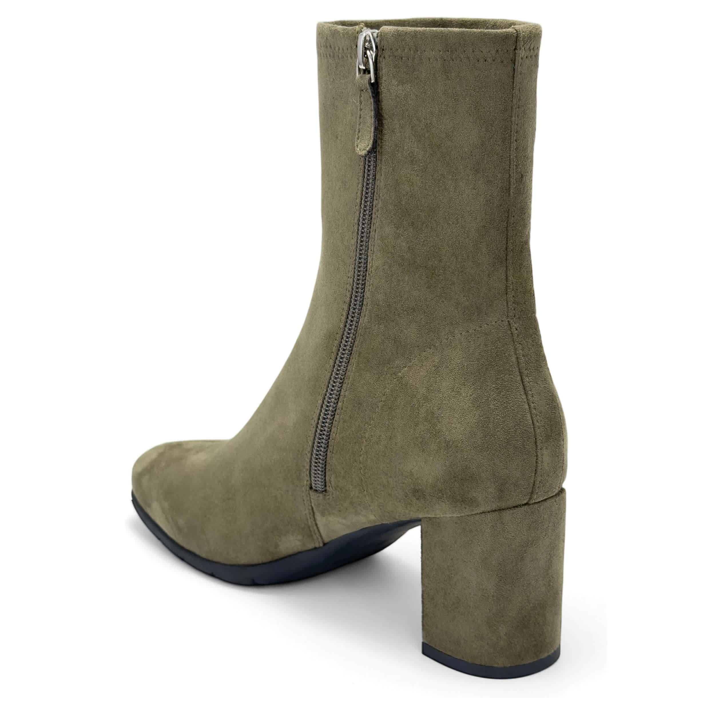 AEROSOLES-WOMENS MILEY BOOTIE-OLIVE & 