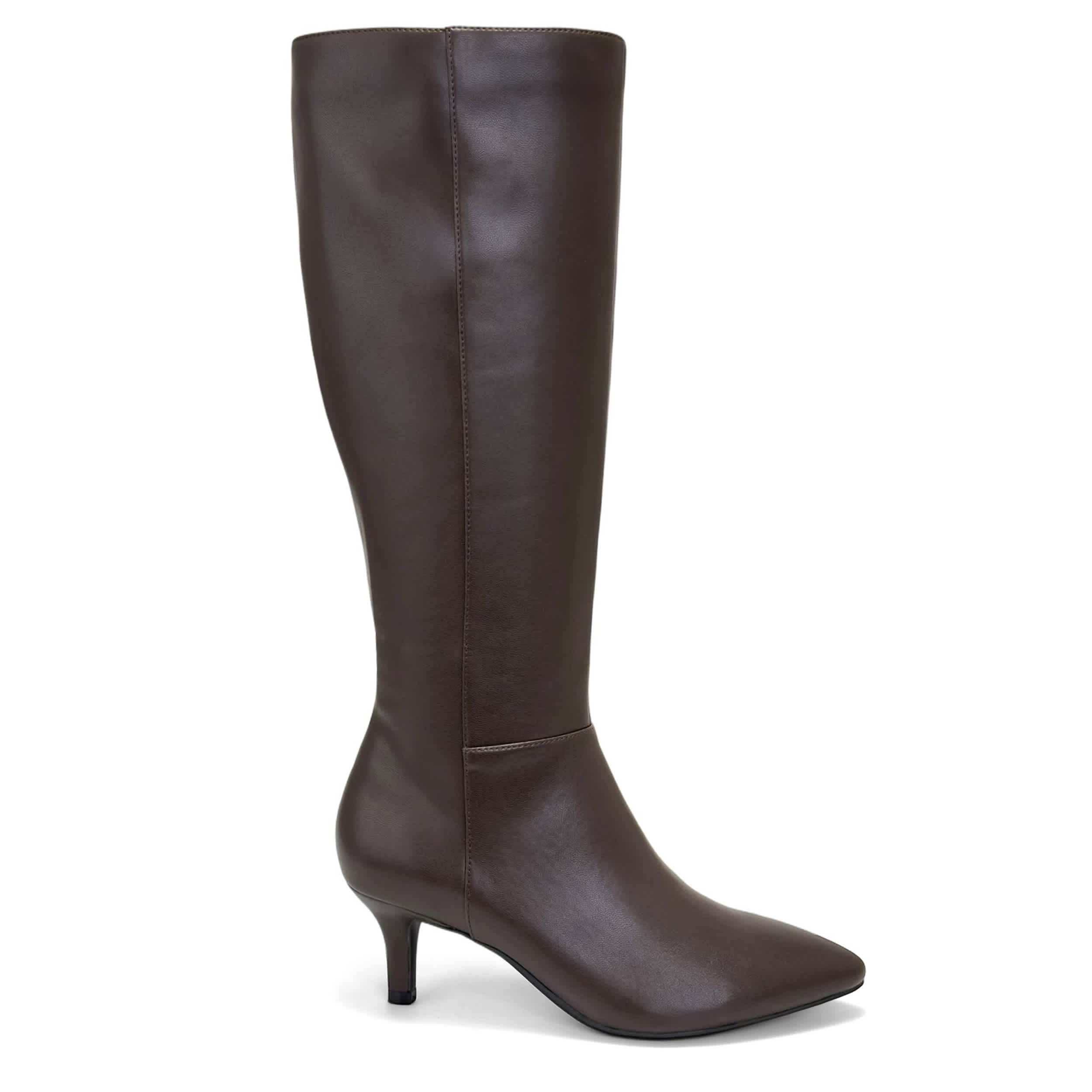 AEROSOLES-WOMENS EPIC TALL BOOT-BLACK & 