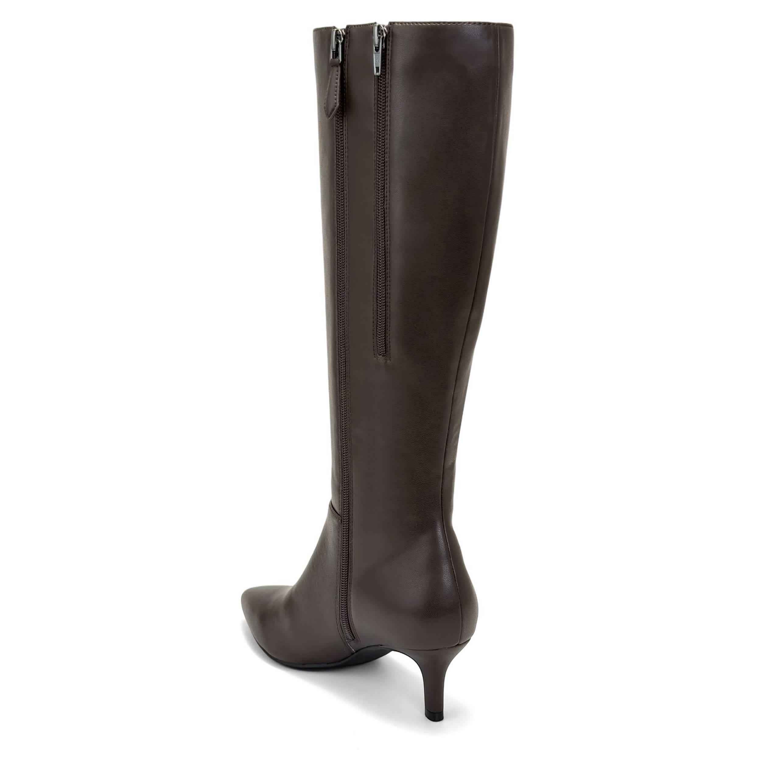 AEROSOLES-WOMENS EPIC TALL BOOT-BLACK & 