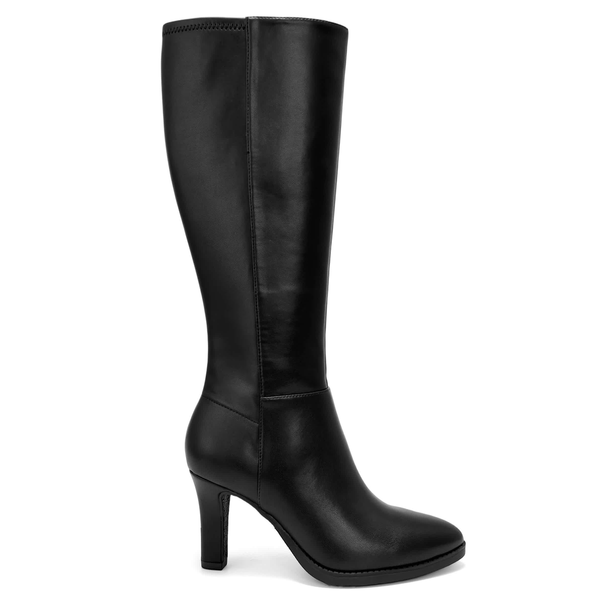 AEROSOLES-WOMENS LYNX TALL BOOT-BLACK & 