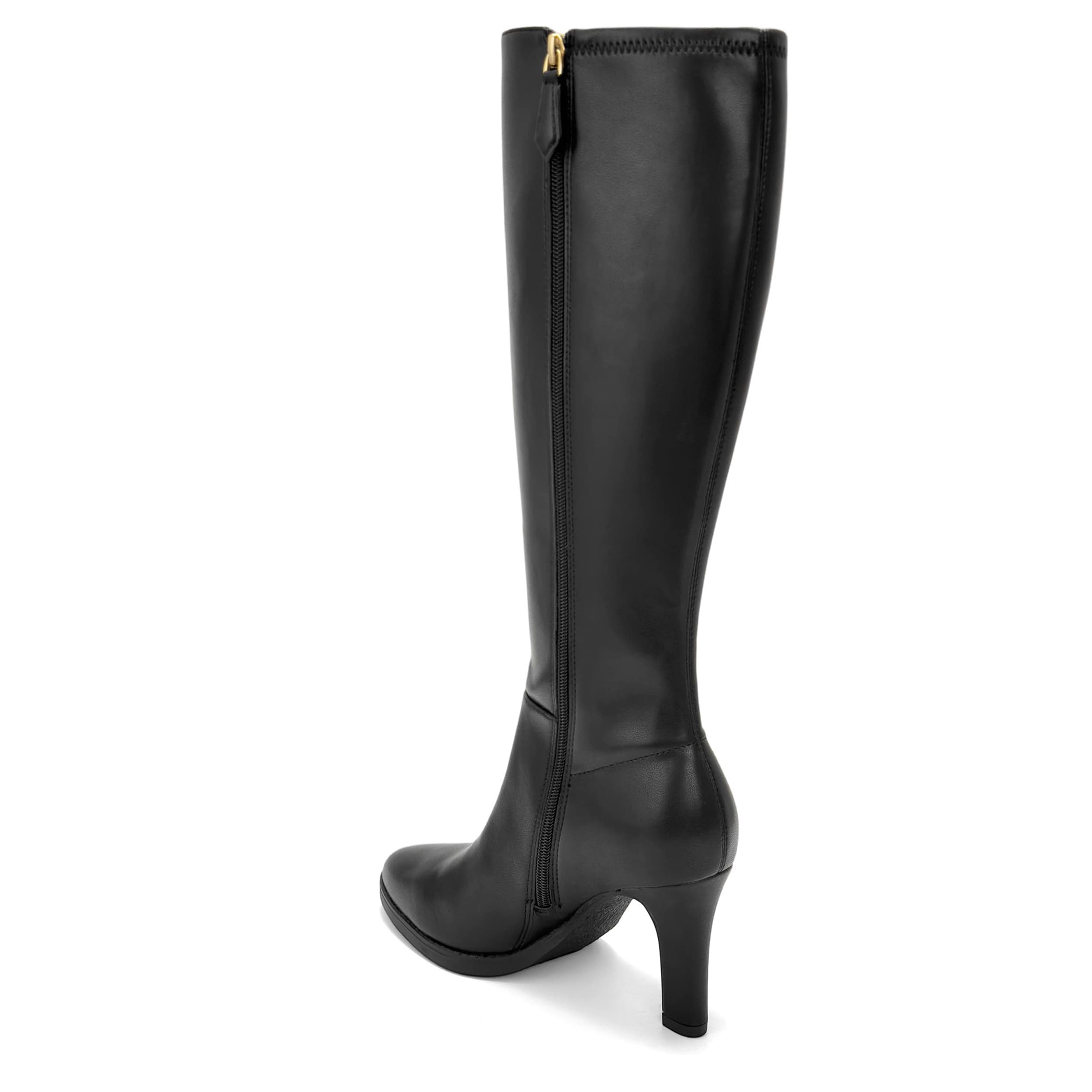 AEROSOLES-WOMENS LYNX TALL BOOT-BLACK & 
