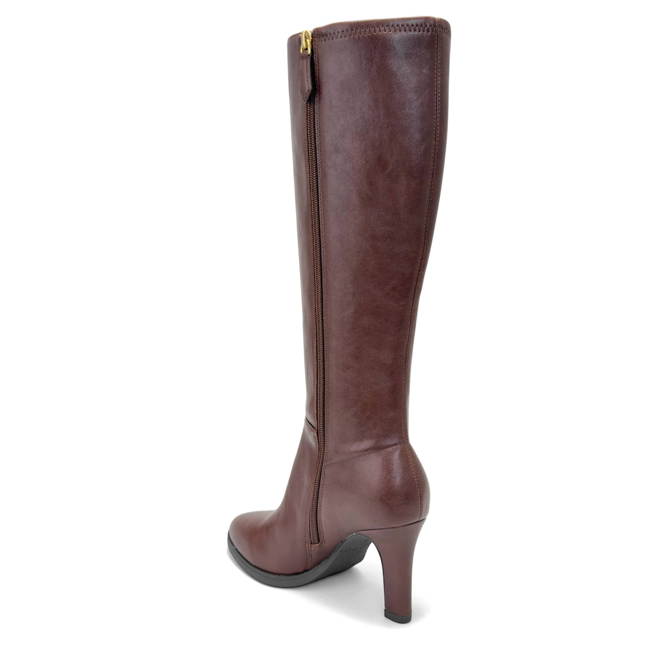 AEROSOLES-WOMENS LYNX TALL BOOT-COGNAC & 