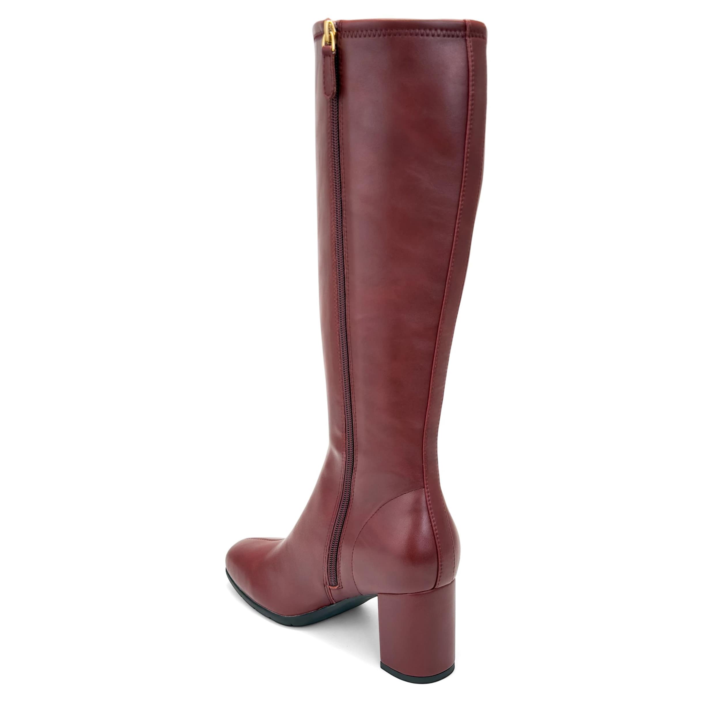 AEROSOLES-WOMENS MICAH TALL BOOT-BURGUNDY & 
