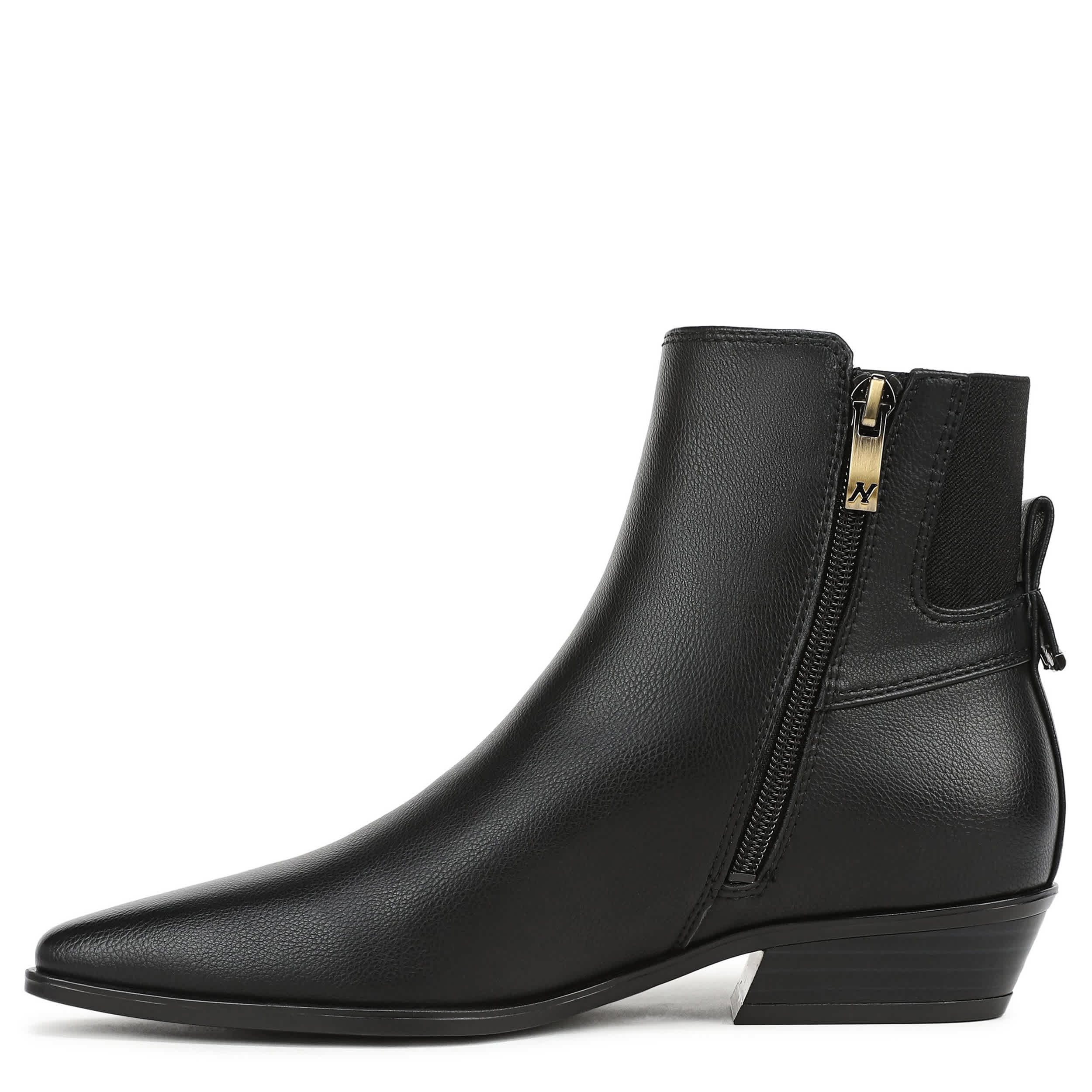 NATURALIZER-WOMENS BEA BOOTIE-BLACK & 