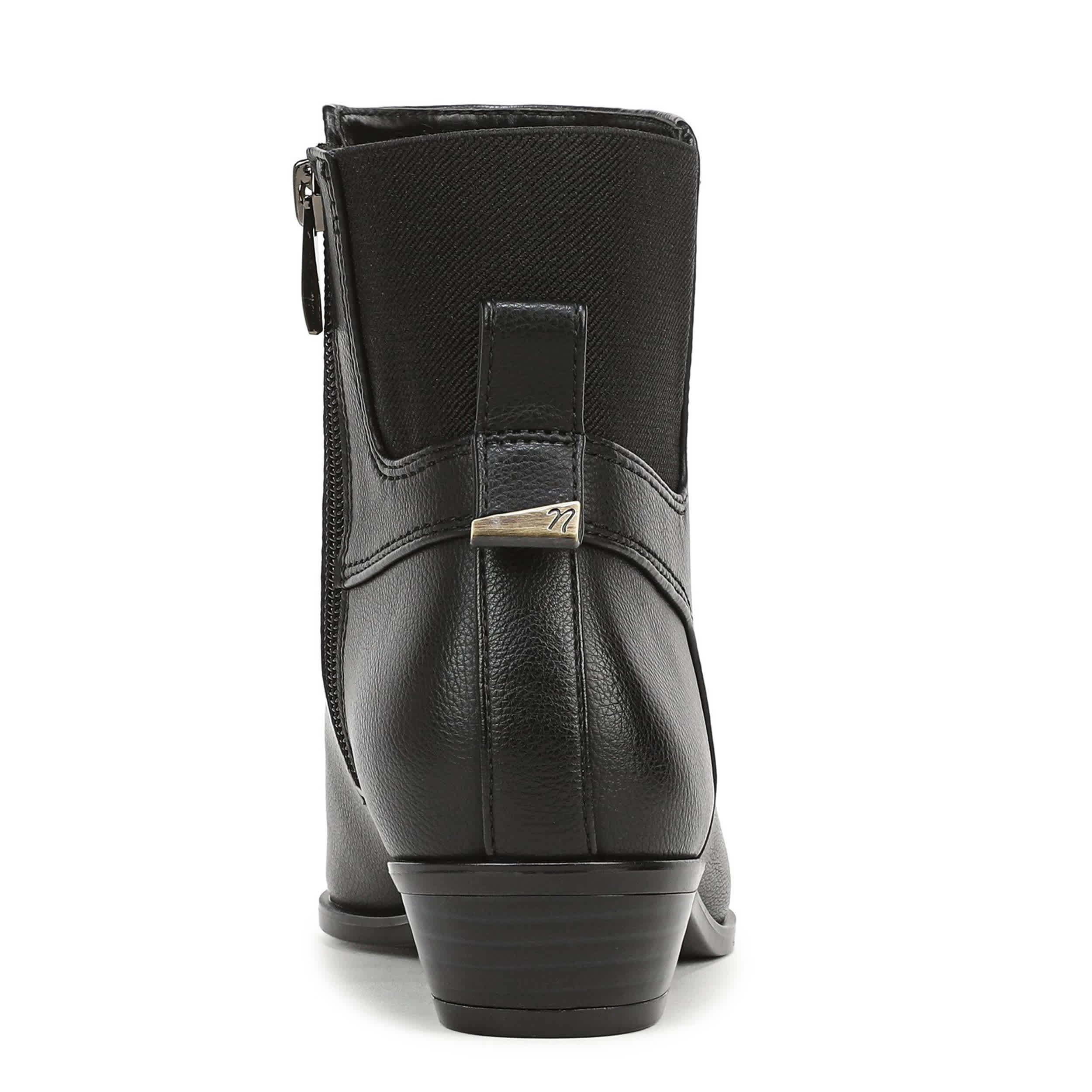 NATURALIZER-WOMENS BEA BOOTIE-BLACK & 