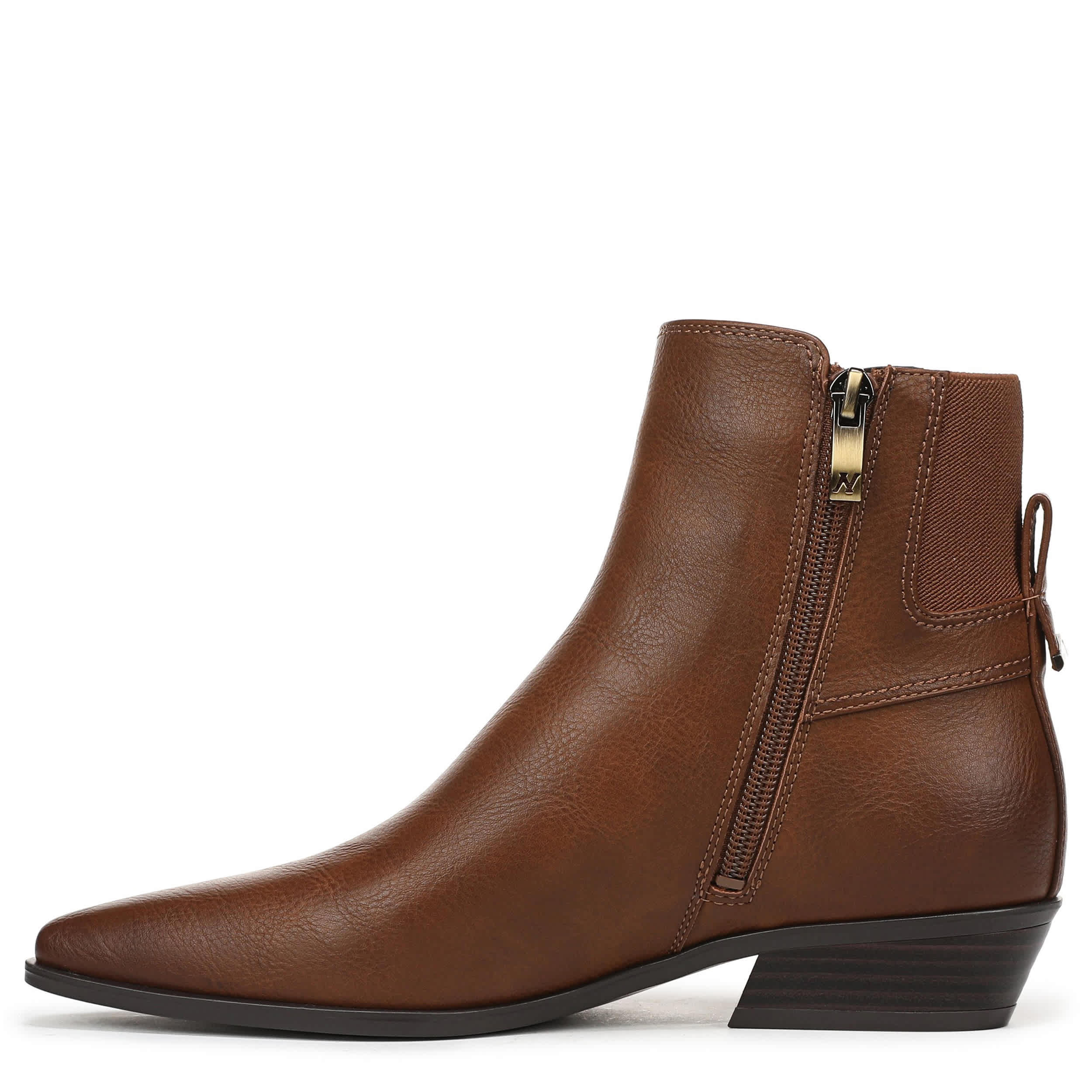 NATURALIZER-WOMENS BEA BOOTIE-BROWN & 