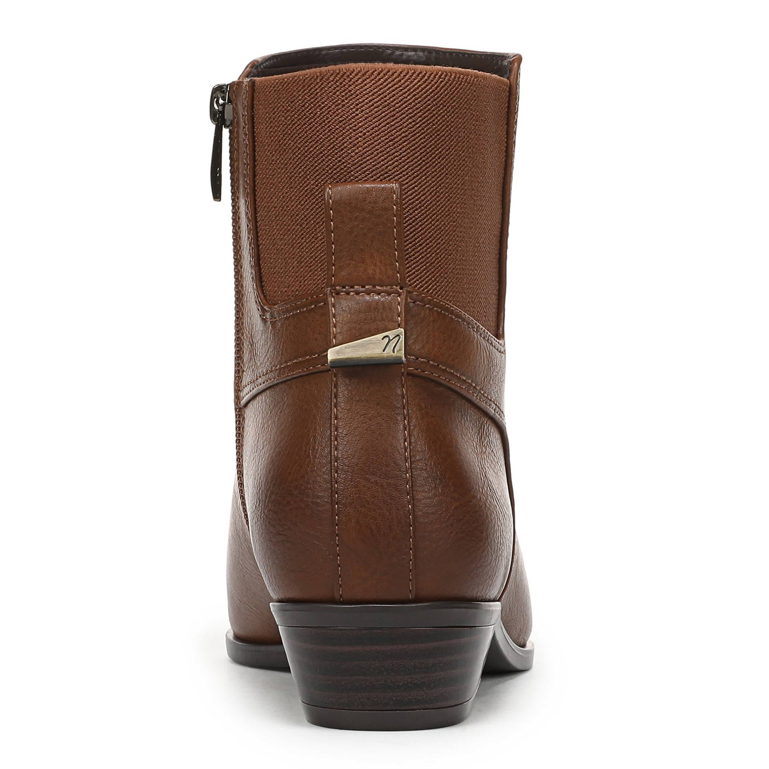 NATURALIZER-WOMENS BEA BOOTIE-BROWN & 