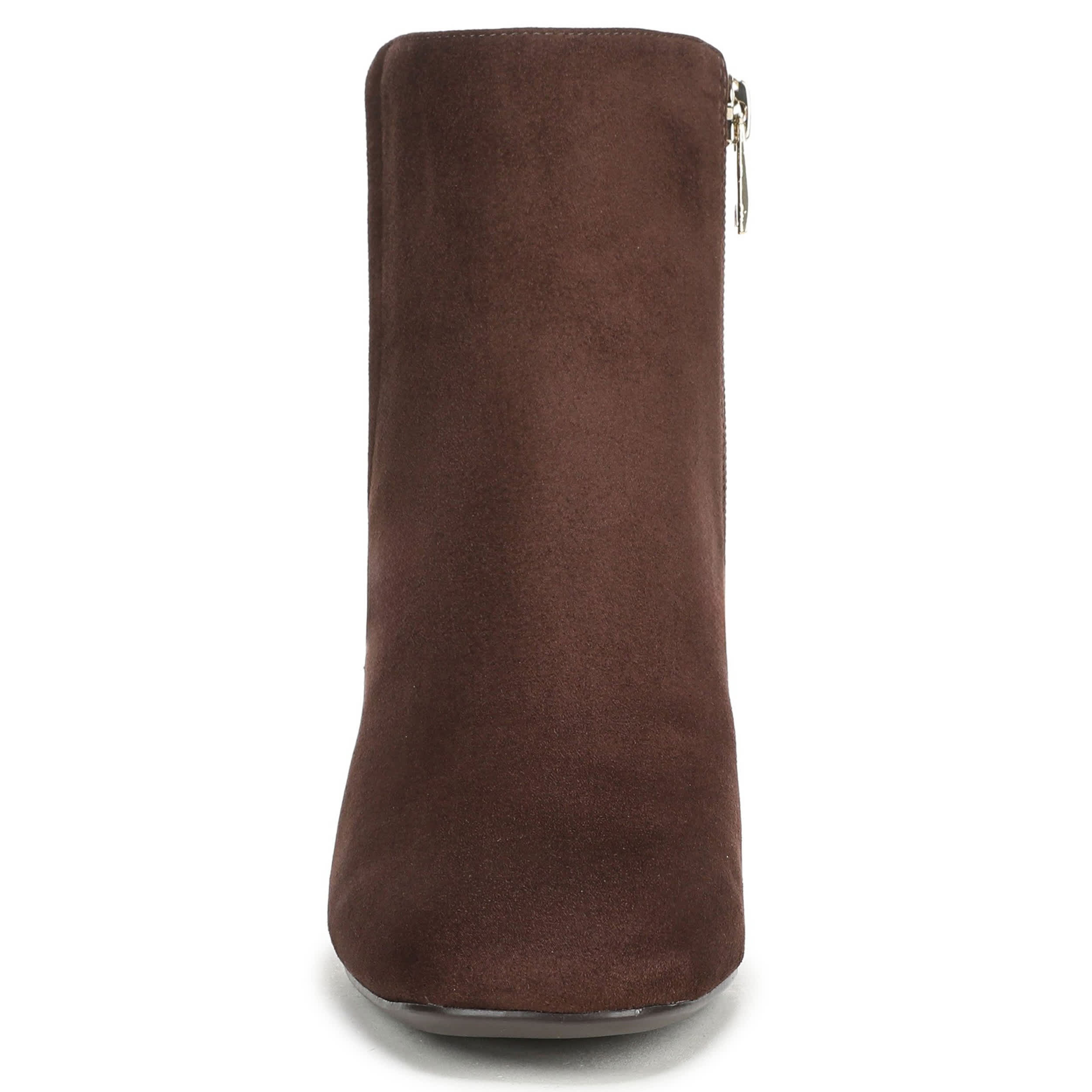 NATURALIZER-WOMENS DELANEY BOOTIE-CHOCOLATE & 