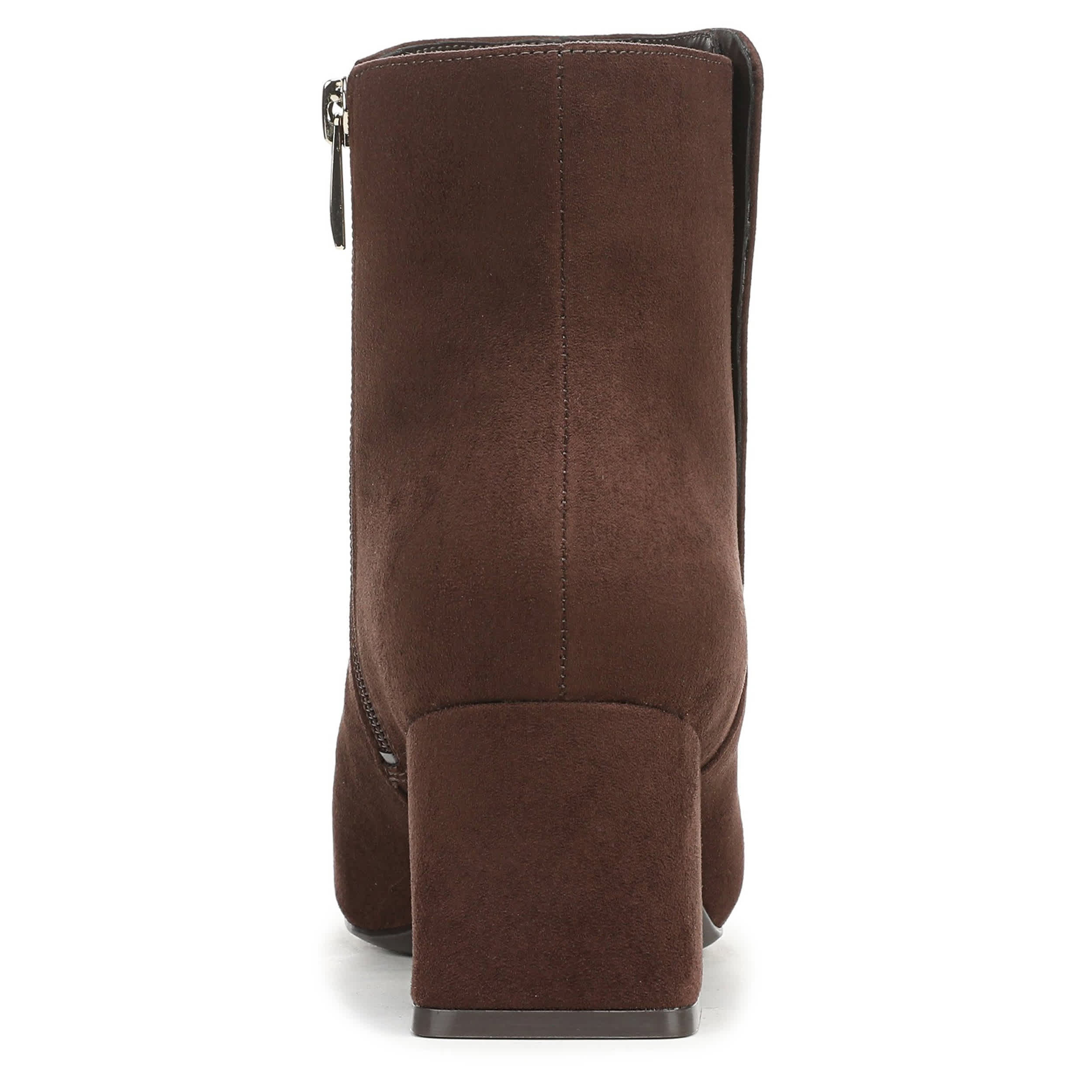 NATURALIZER-WOMENS DELANEY BOOTIE-CHOCOLATE & 