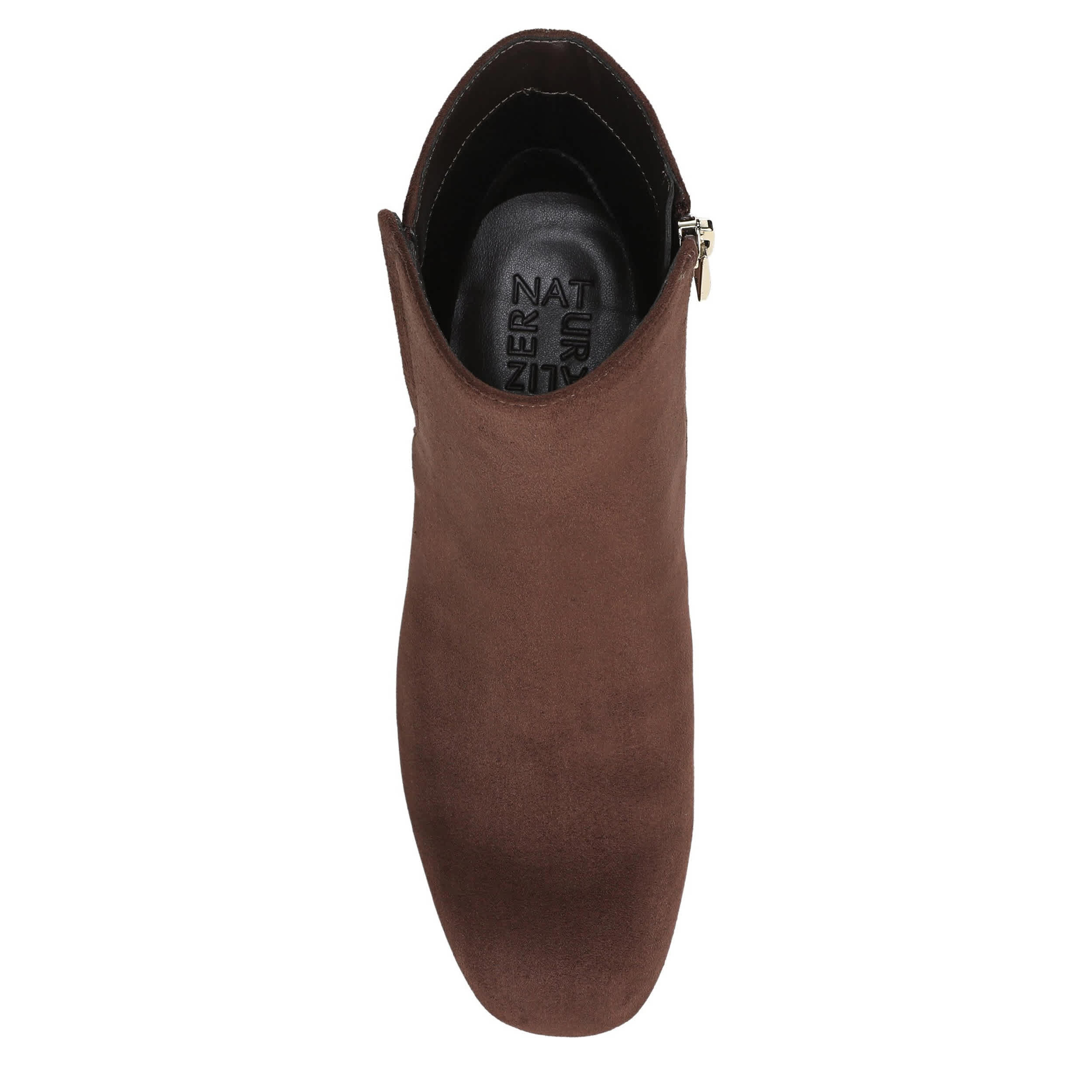 NATURALIZER-WOMENS DELANEY BOOTIE-CHOCOLATE & 