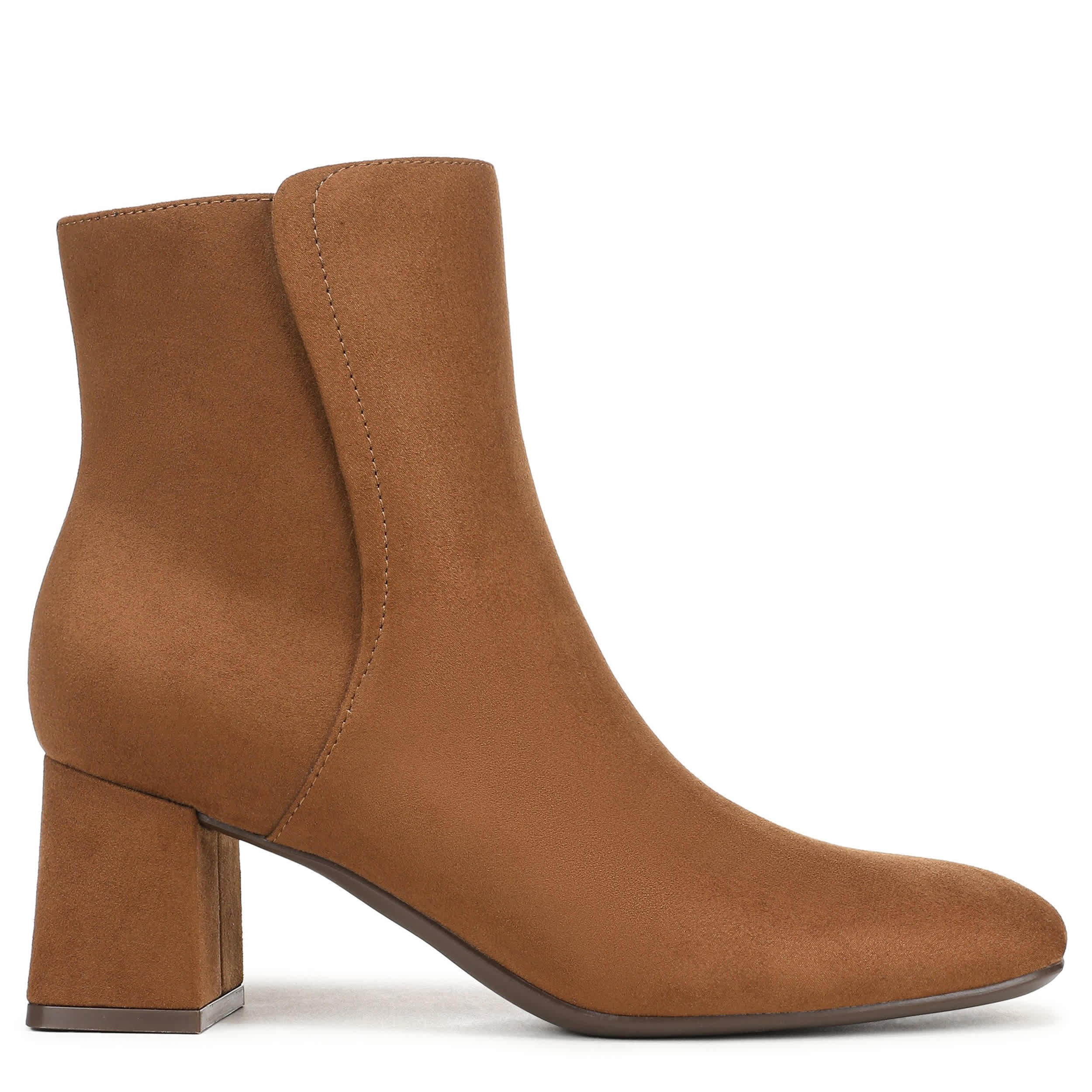 NATURALIZER-WOMENS DELANEY BOOTIE-CHESTNUT & 