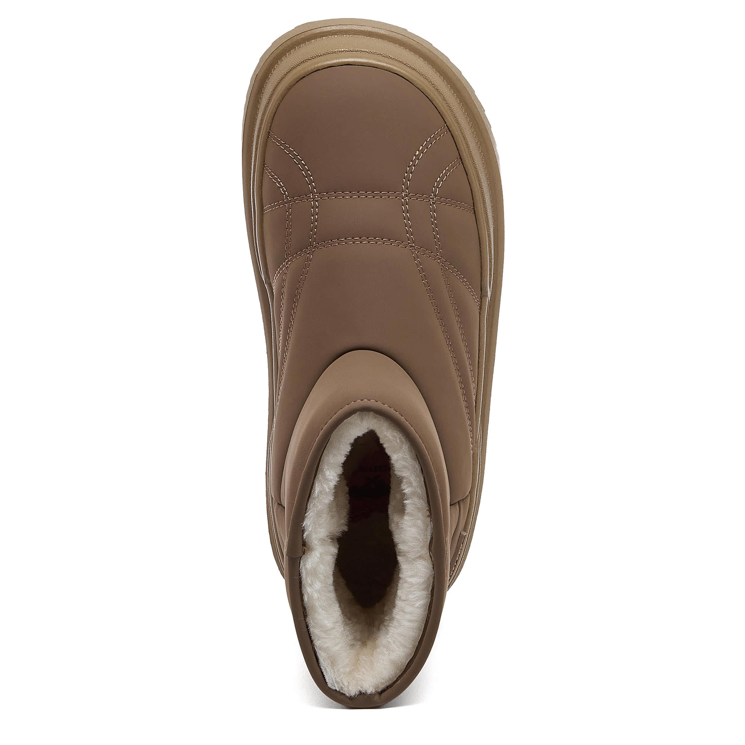 ROCKET DOG-WOMENS RYDER WEATHER BOOT-DARK BROWN & 
