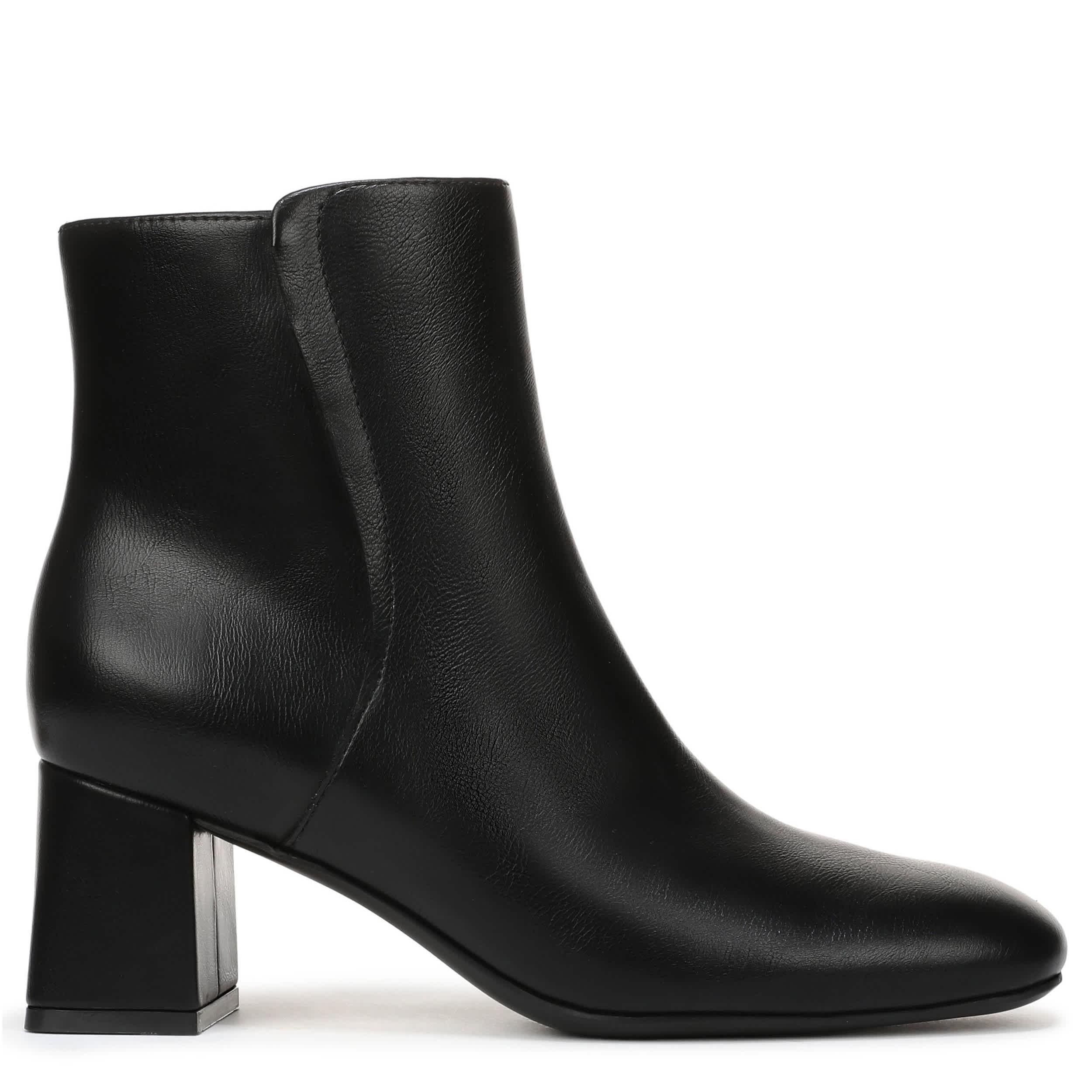 NATURALIZER-WOMENS DELANEY BOOTIE-BLACK & 